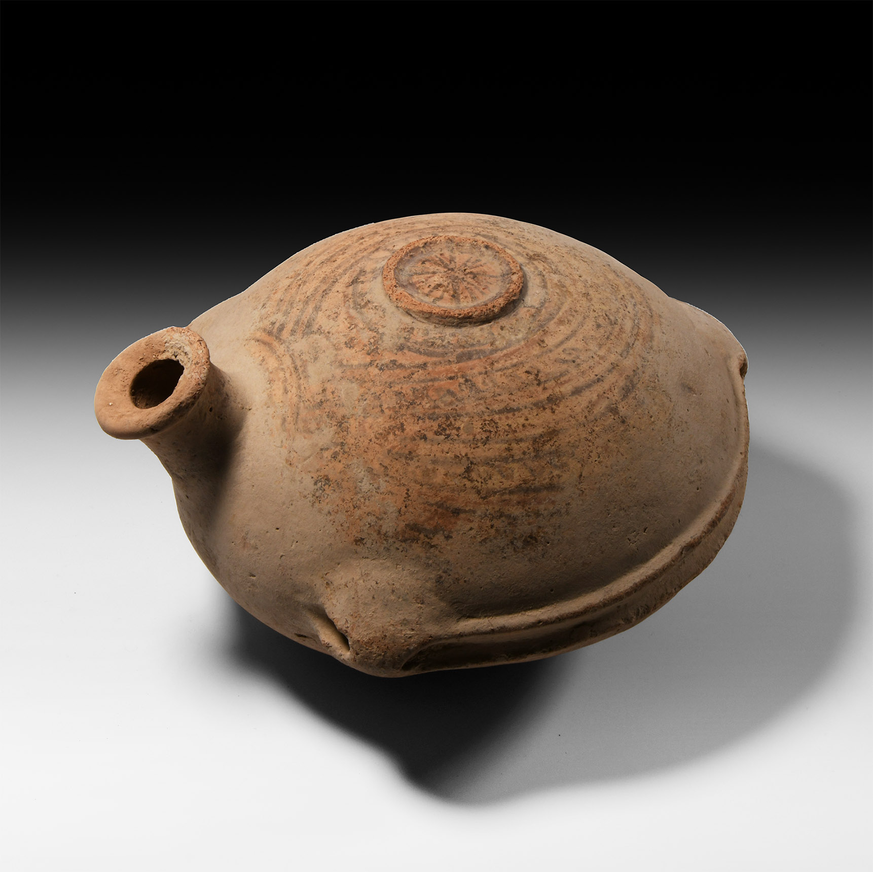 Western Asiatic Flask with Star Design
