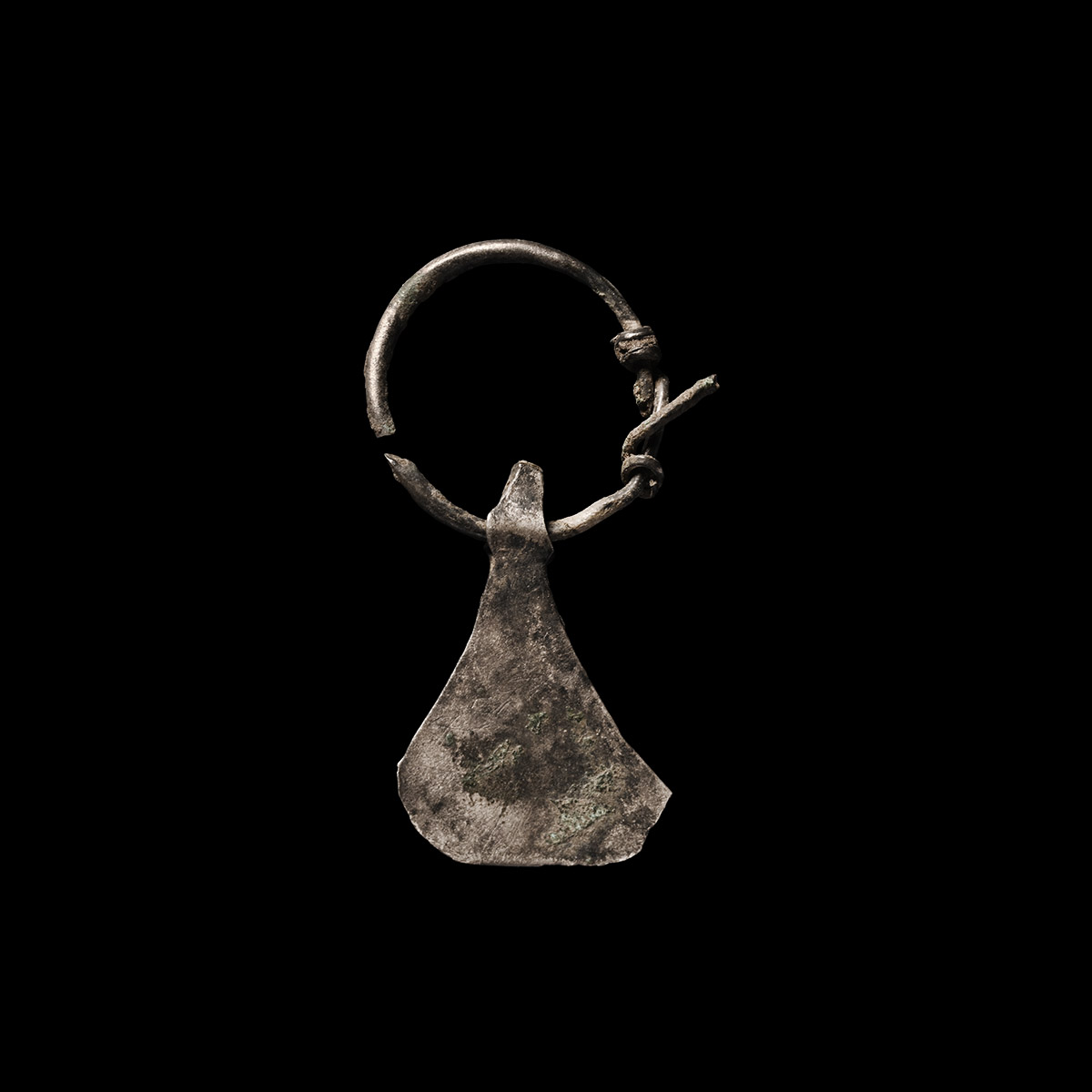 Viking Age Silver Axe Pendant
