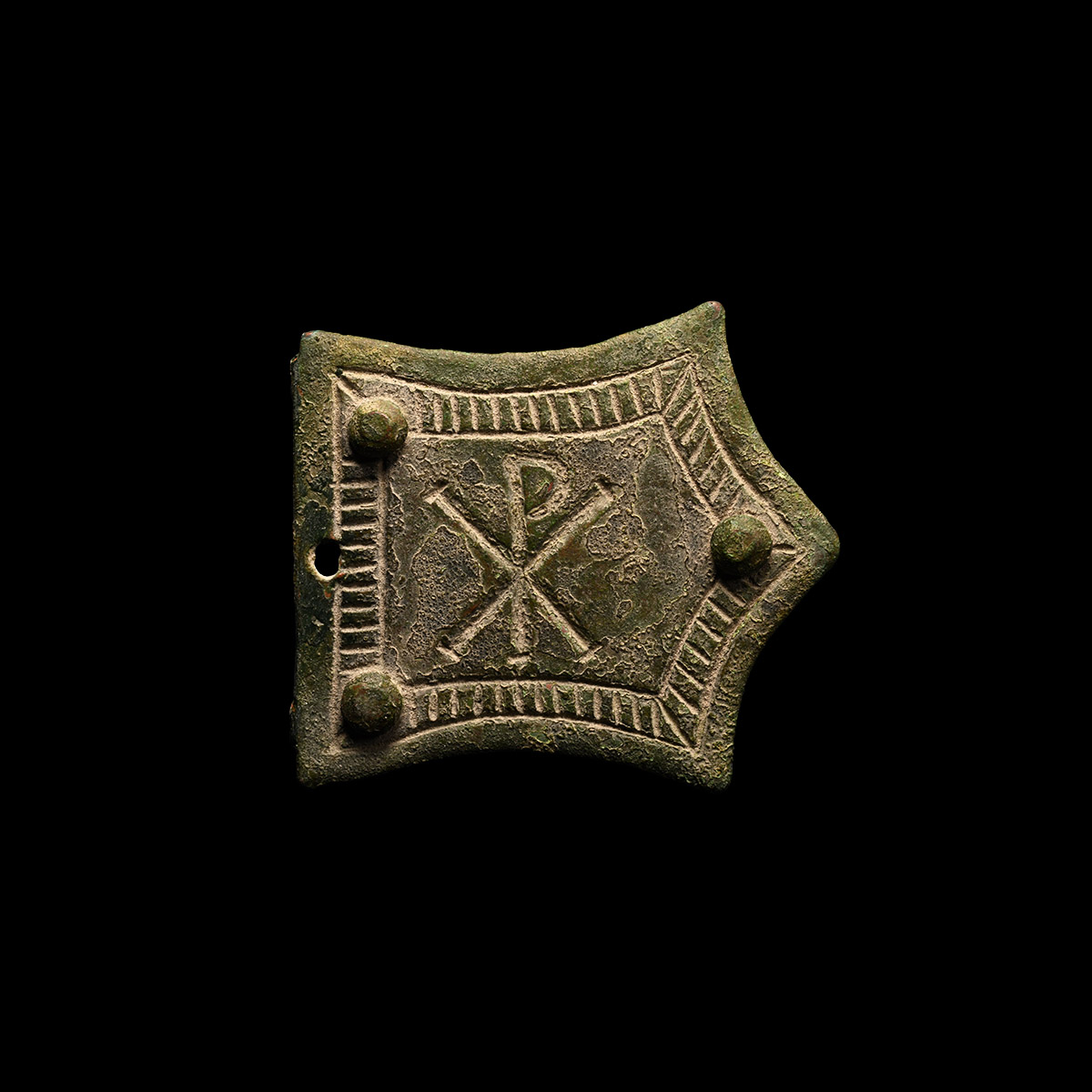Roman Belt Mount with Chi Rho