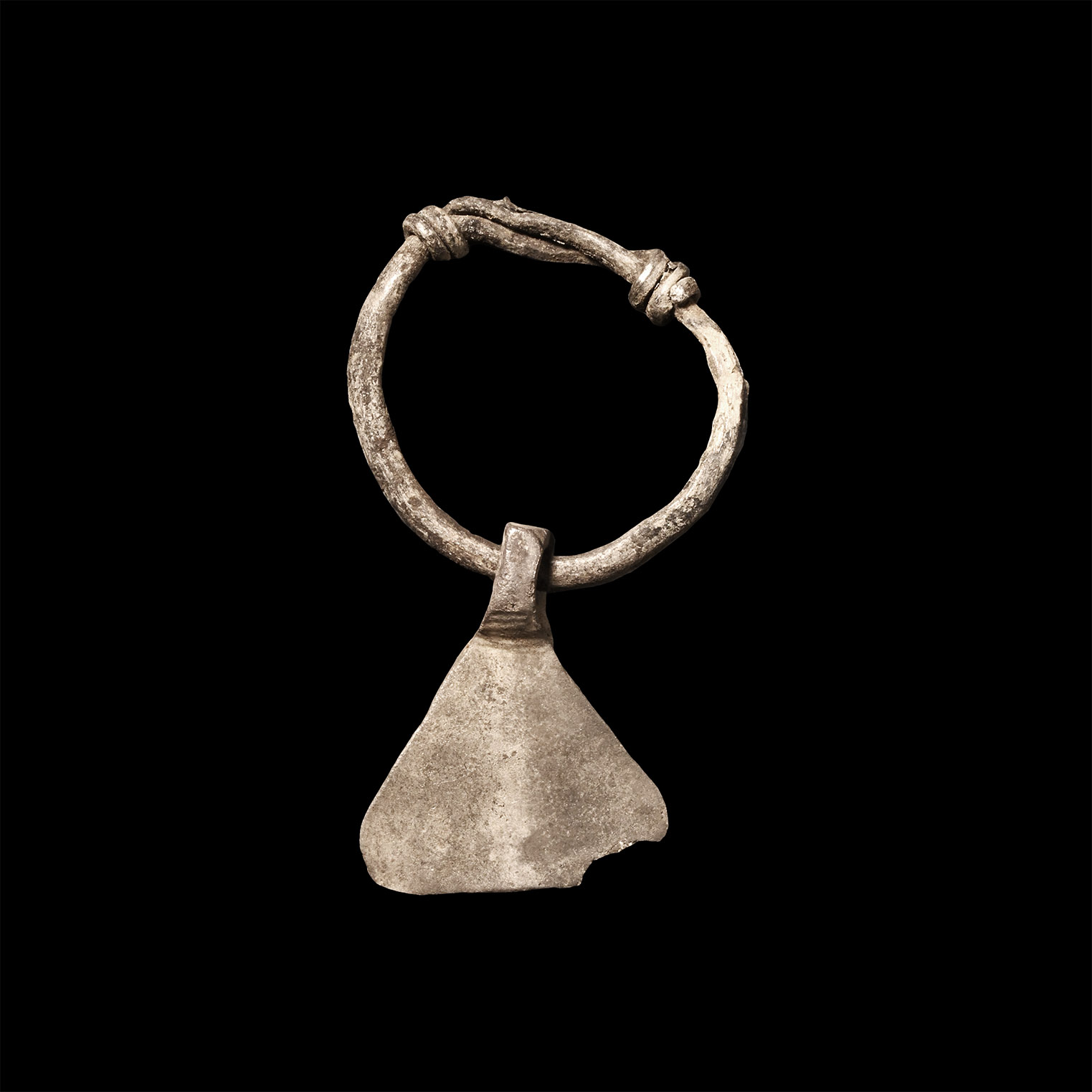 Viking Age Silver Axe Pendant