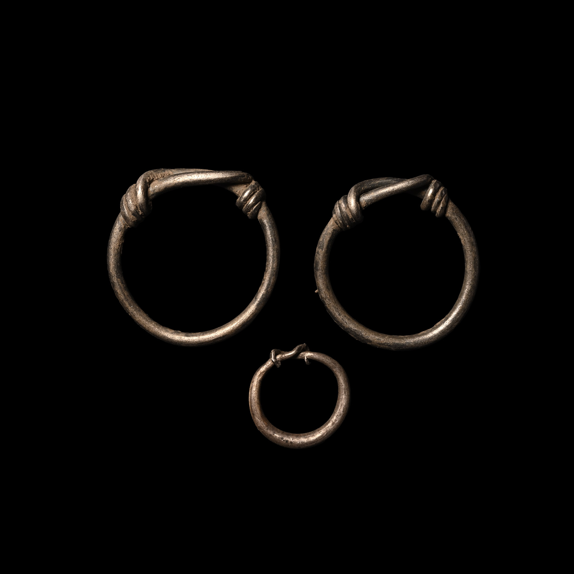 Viking Age Silver Ring Group