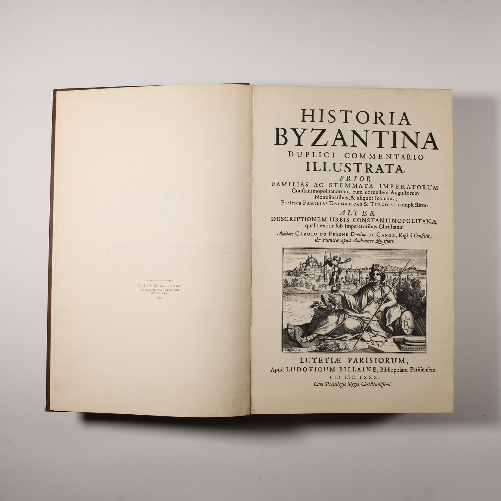 Archaeological Books - Du Cange, Du Fresne - Historia Byzantina