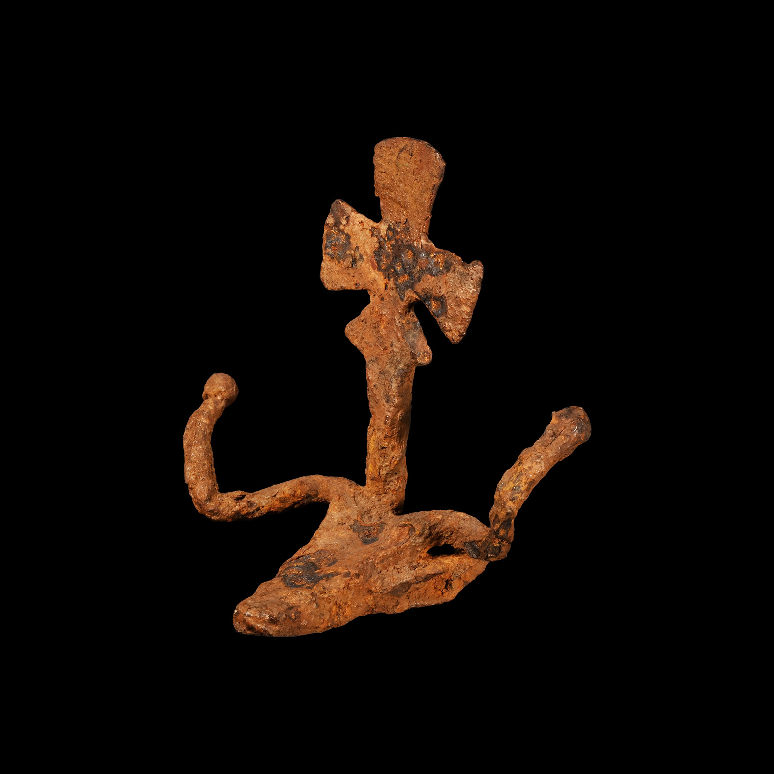 Byzantine Bull-Head Attachment with Cross