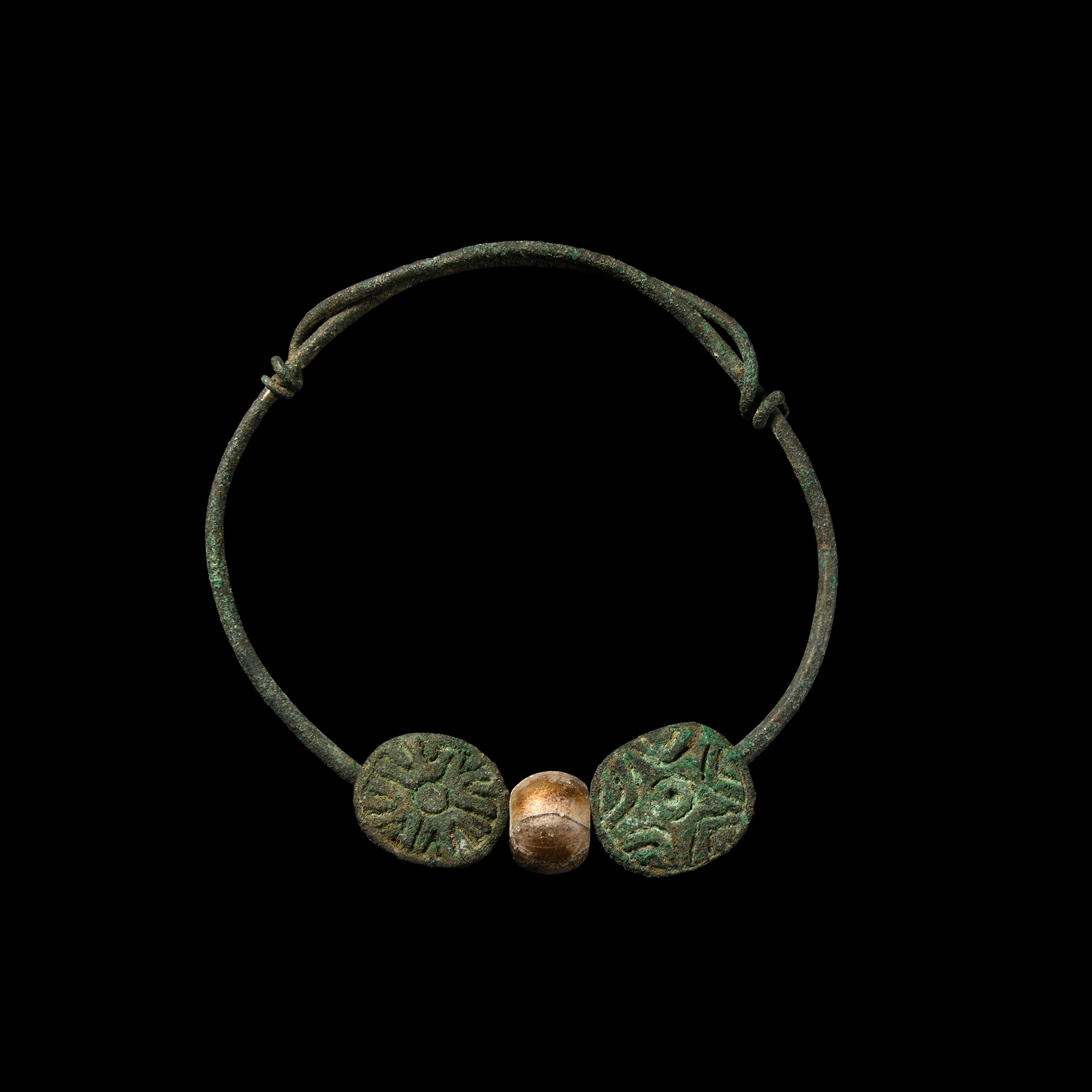 Luristan Bracelet with Stamp Seals