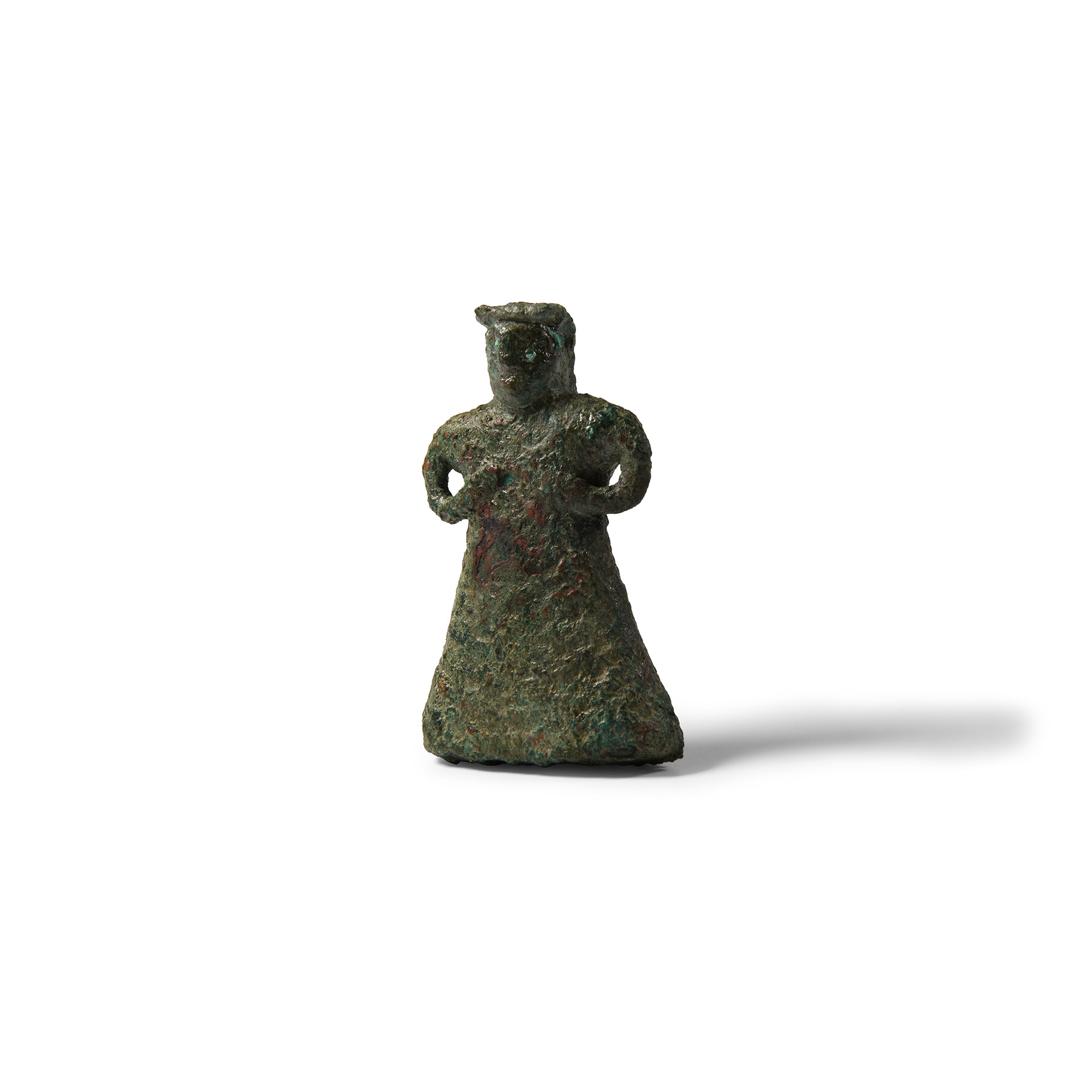 Bactrian Female Figured Kohl Pot