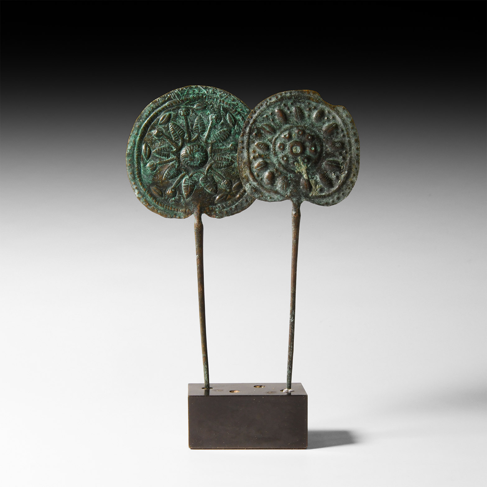 Luristan Decorated Pin Heads