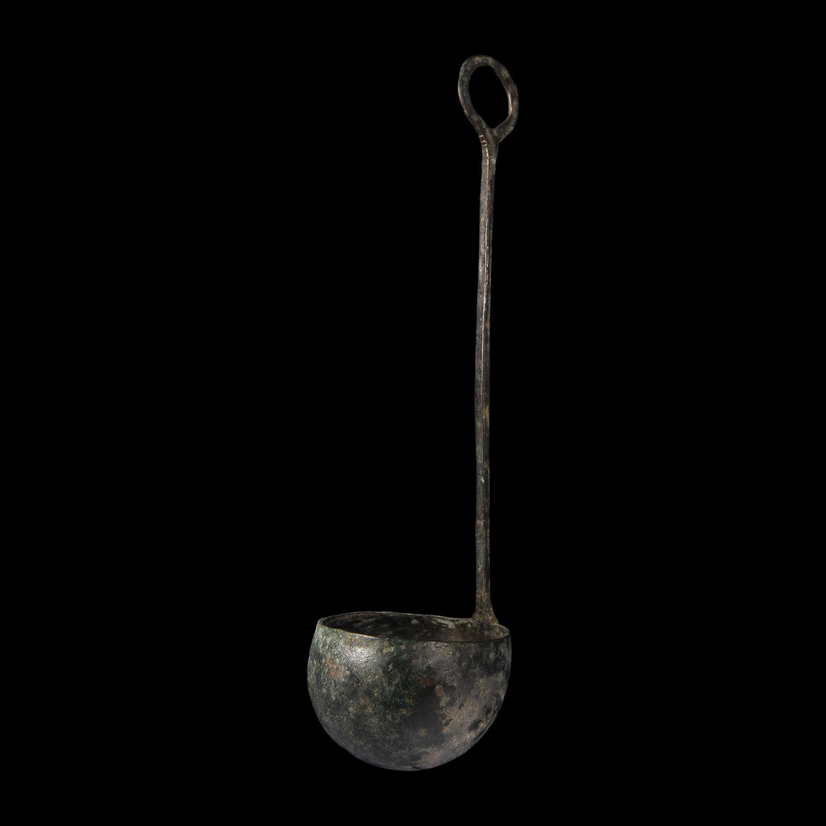 Roman Ladle with Loop Handle