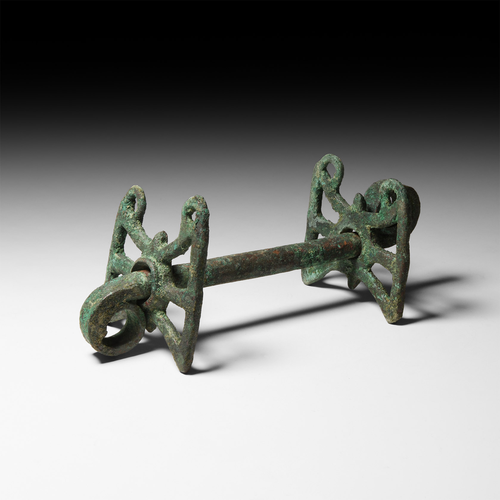 Luristan Horse-Bit with Geometric Design