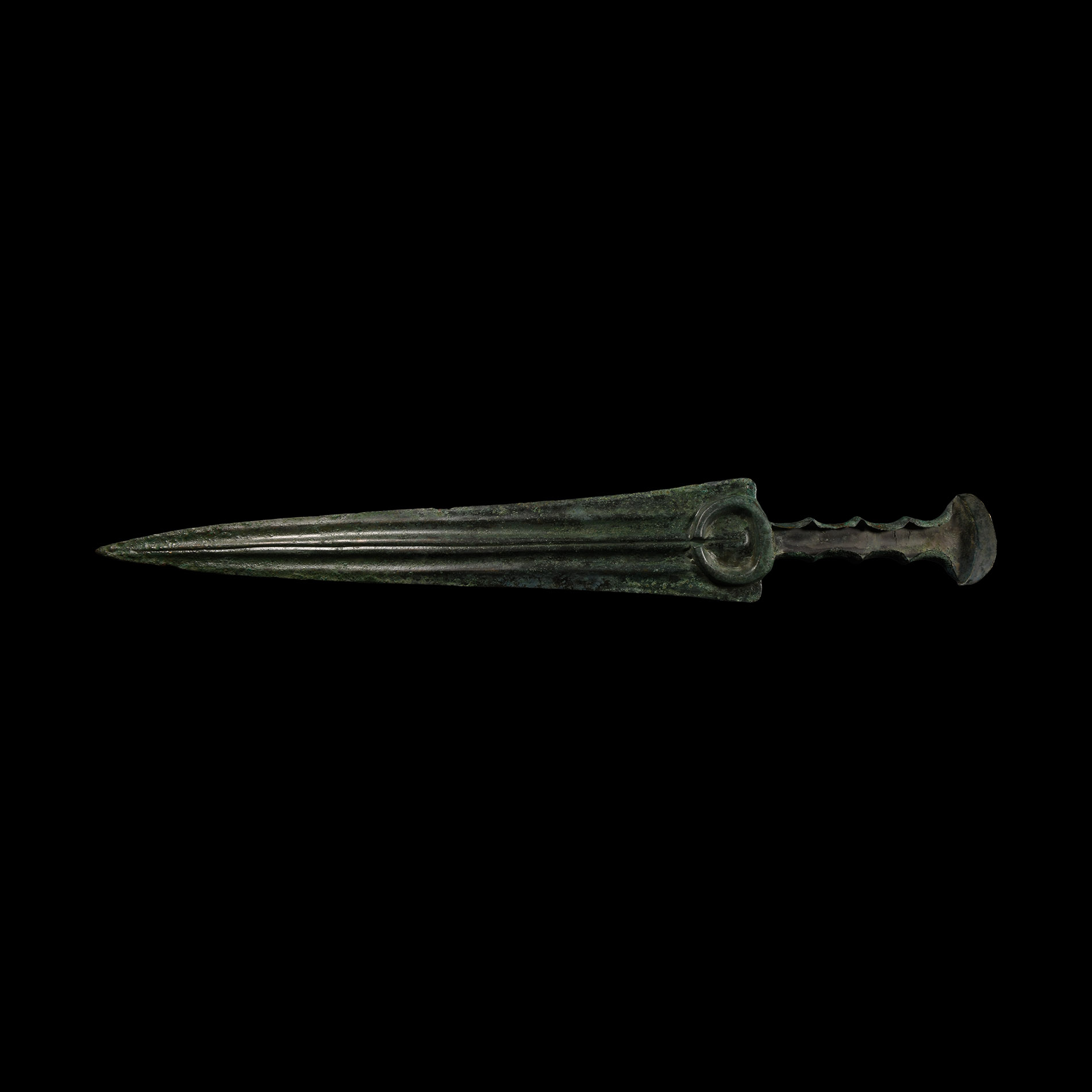 Luristan Sword with Decorated Hilt