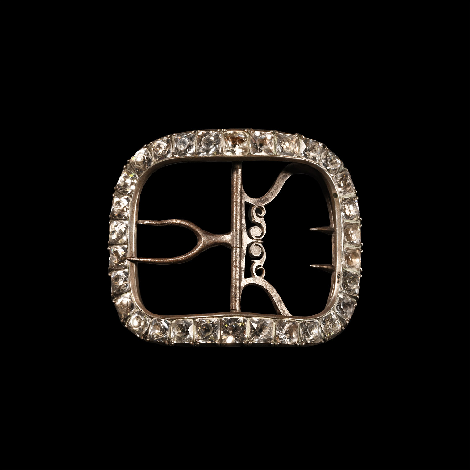 Georgian Period Silver Shoe Buckle
