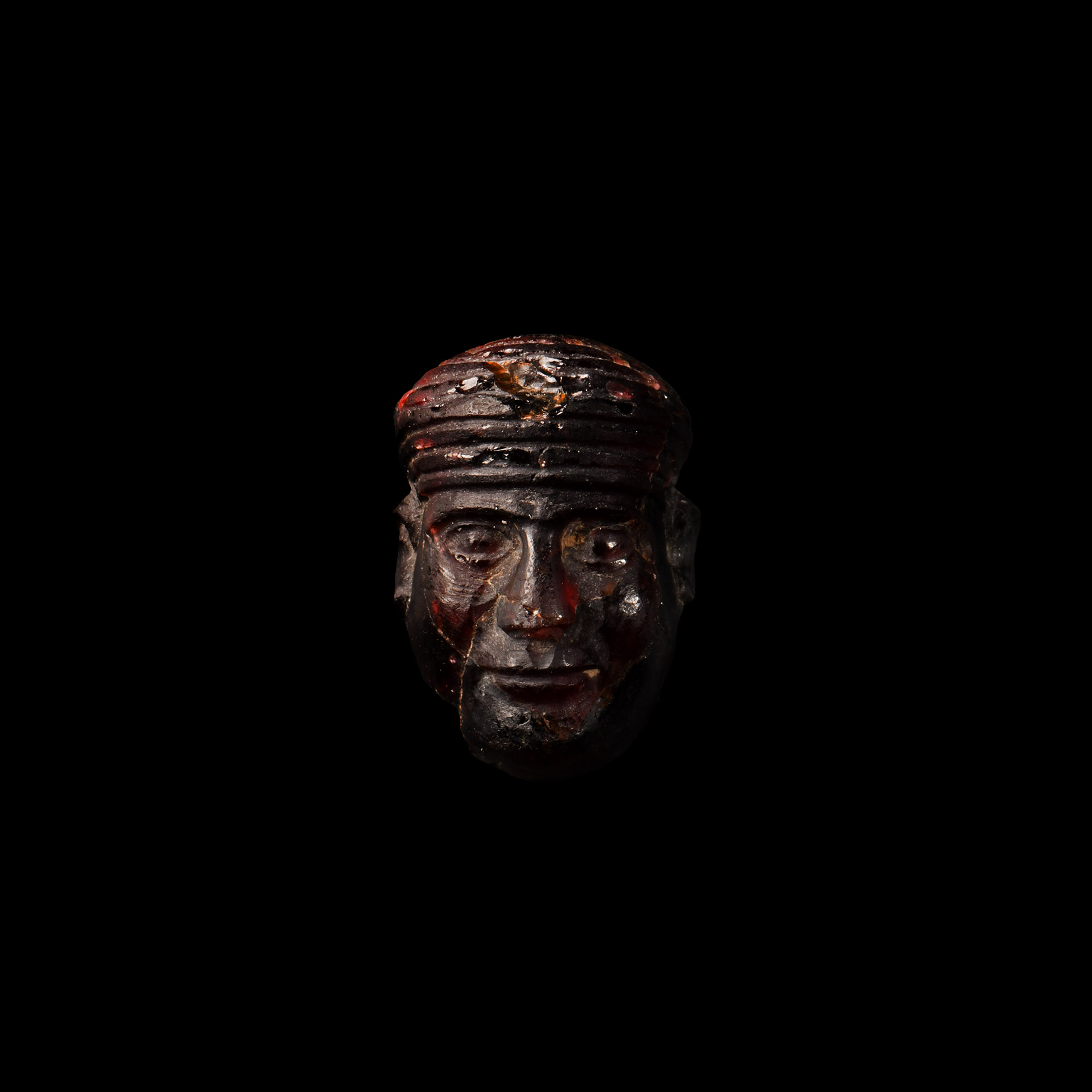 Egyptian Male Head Inlay