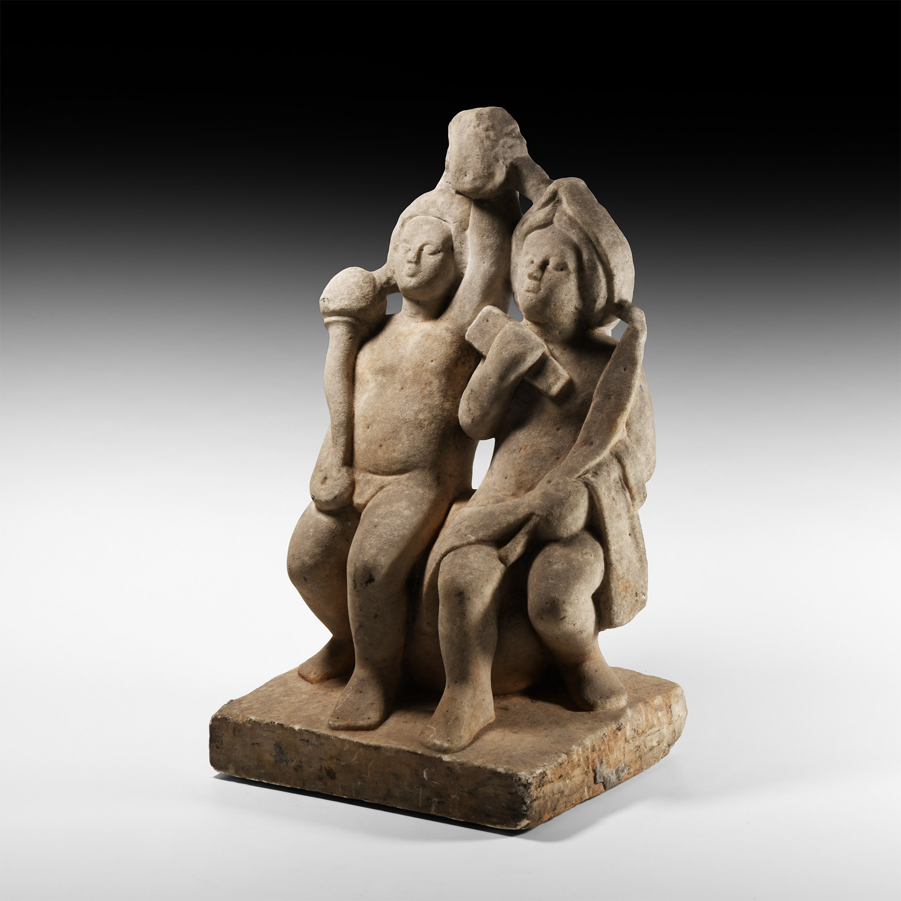 Roman Style Seated Putti