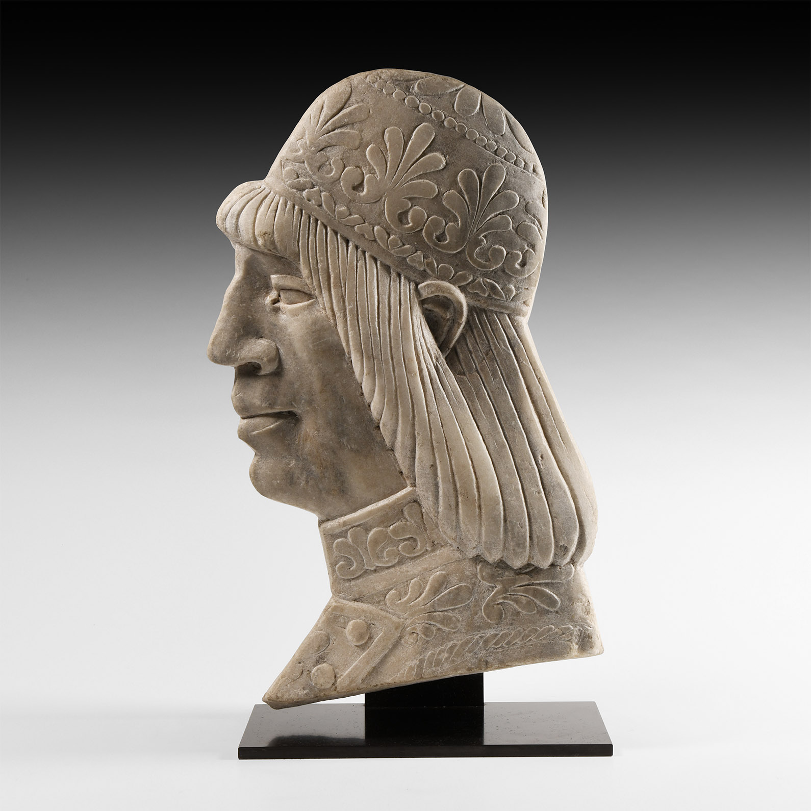 Post Medieval Marble Head of a Man