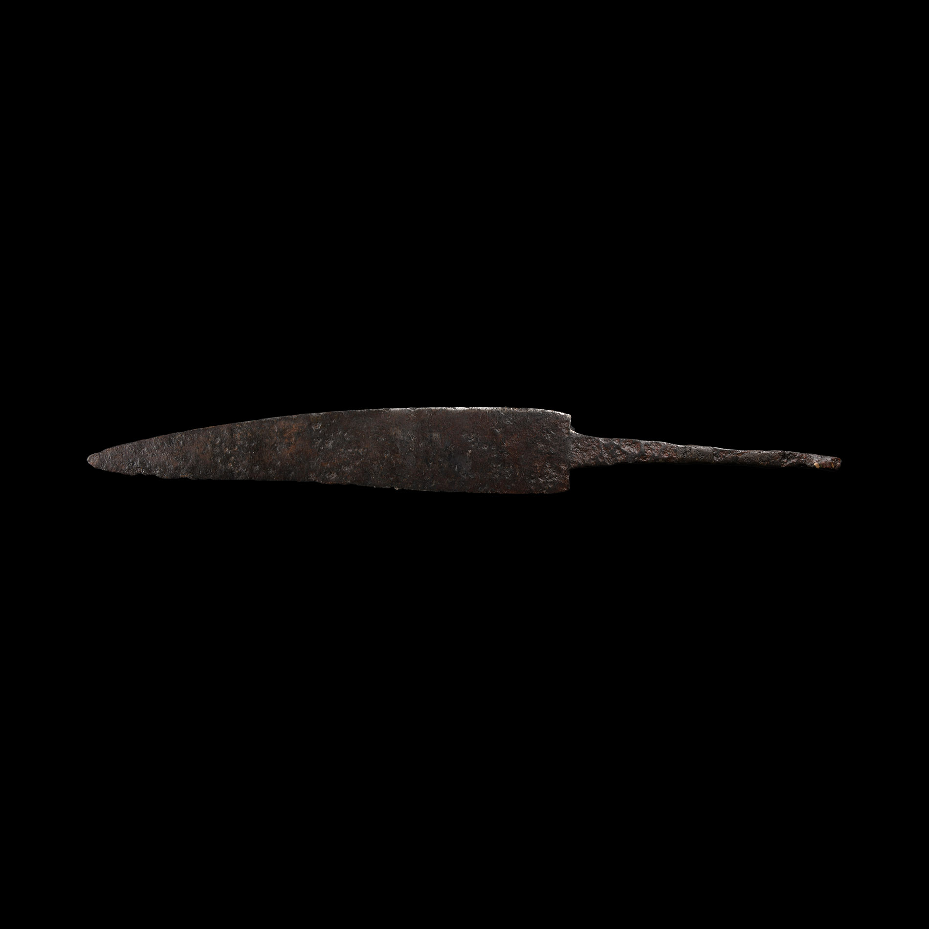 Medieval Iron Single-Edged Knife
