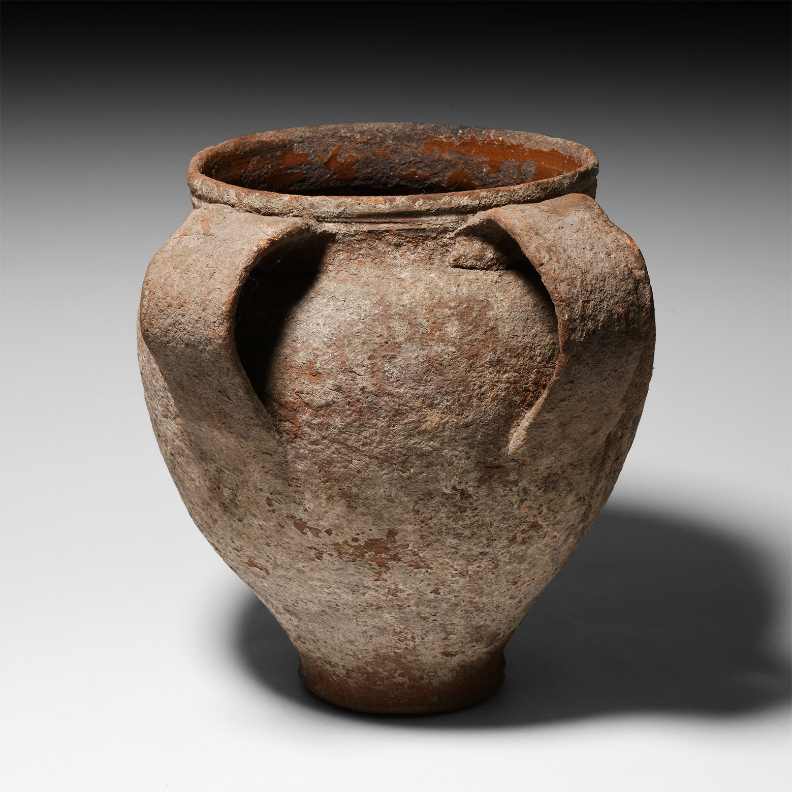 Post Medieval Two-Handled Ceramic Vessel