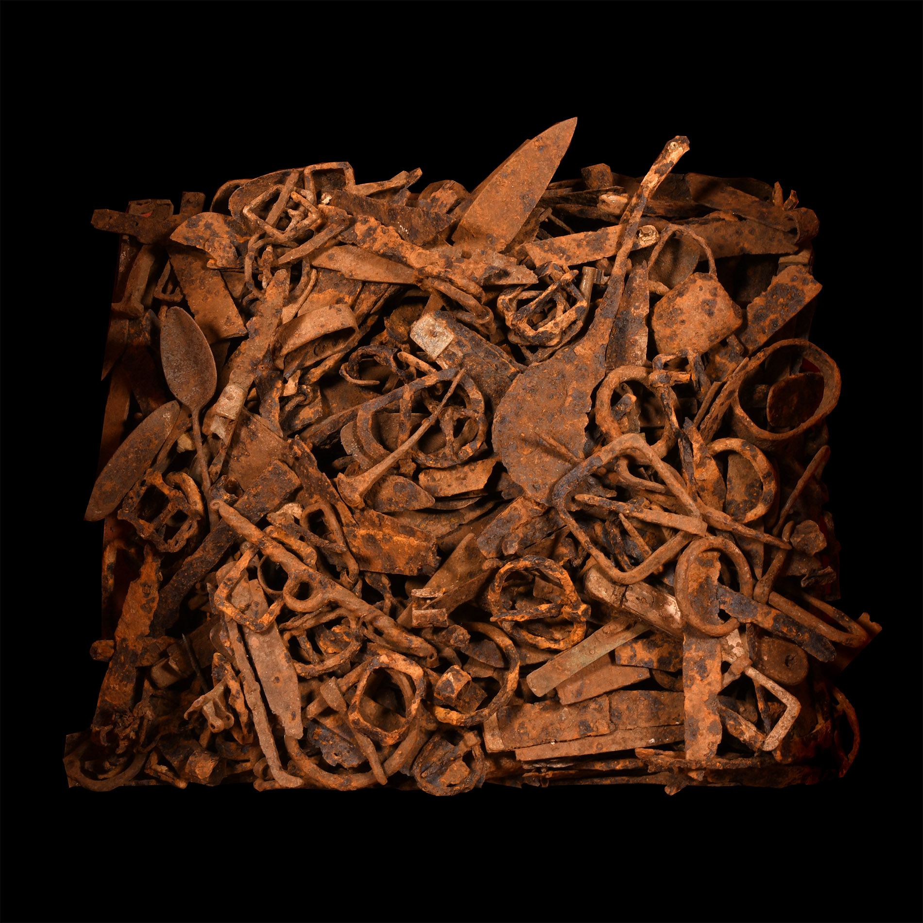 Medieval Iron Artefact Collection