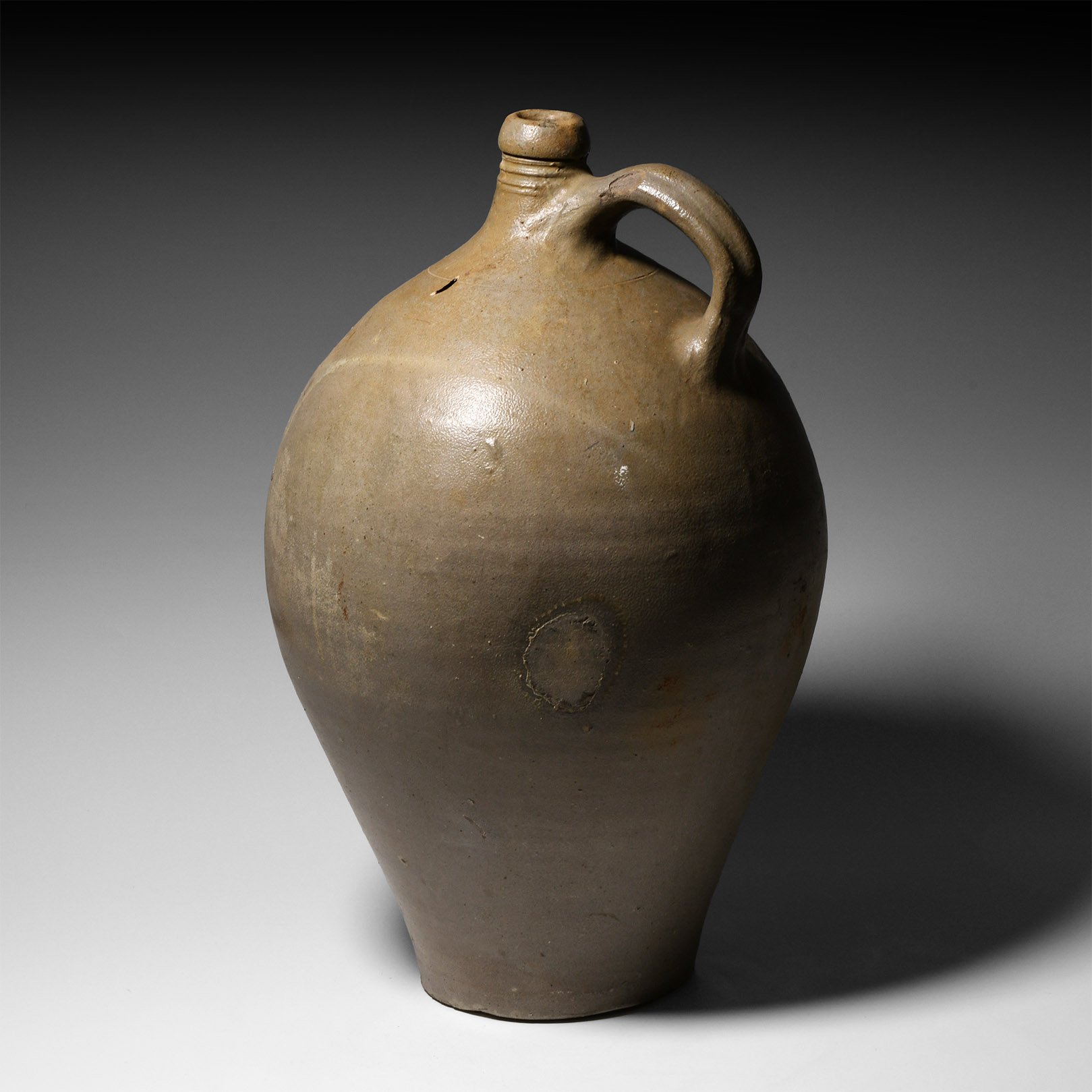 Large Post Medieval Glazed Ceramic Vessel