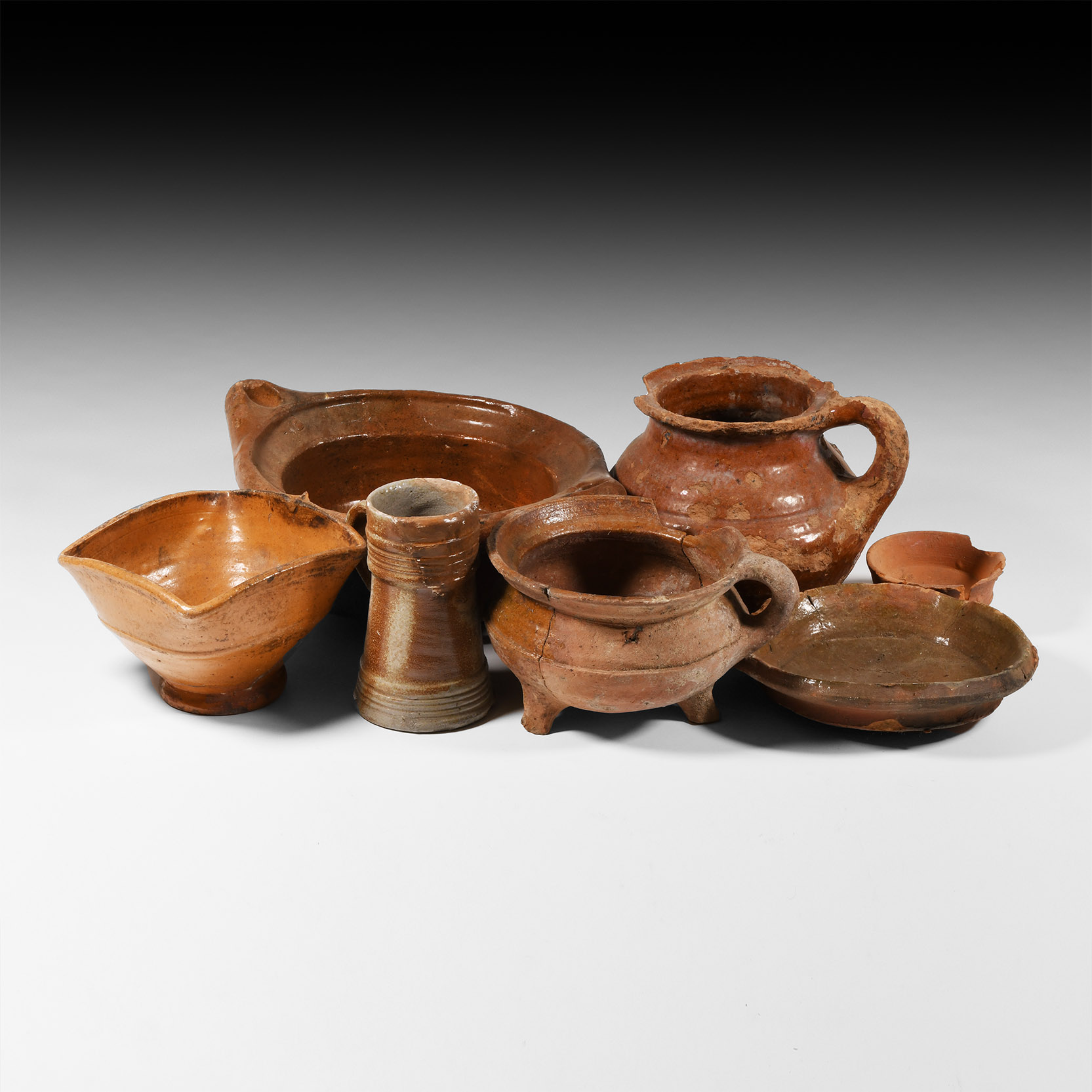 Medieval Ceramic Vessel Group