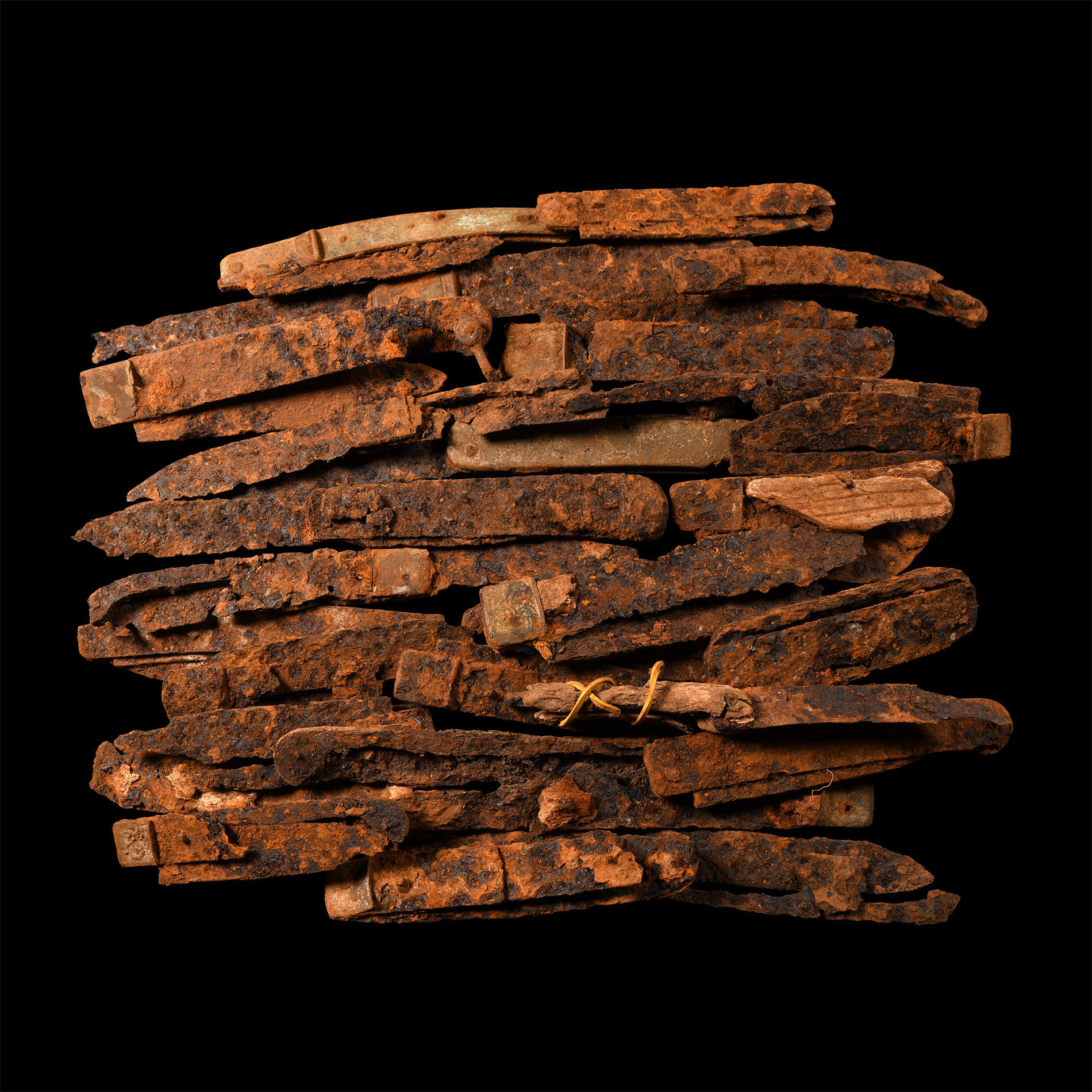 Medieval Iron Folding Knife Group