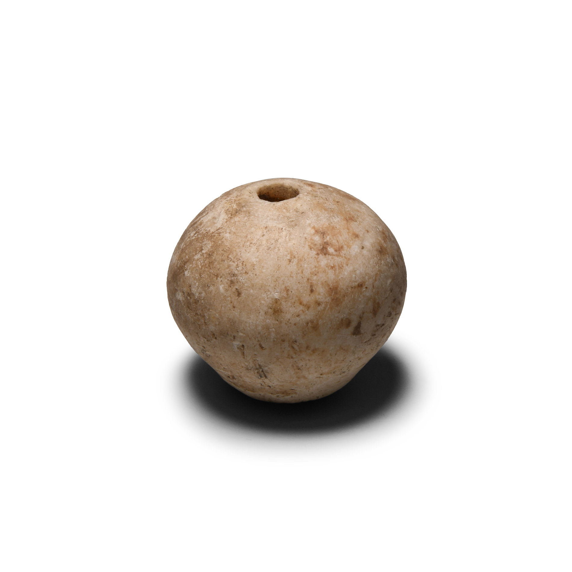 Western Asiatic White Stone Macehead