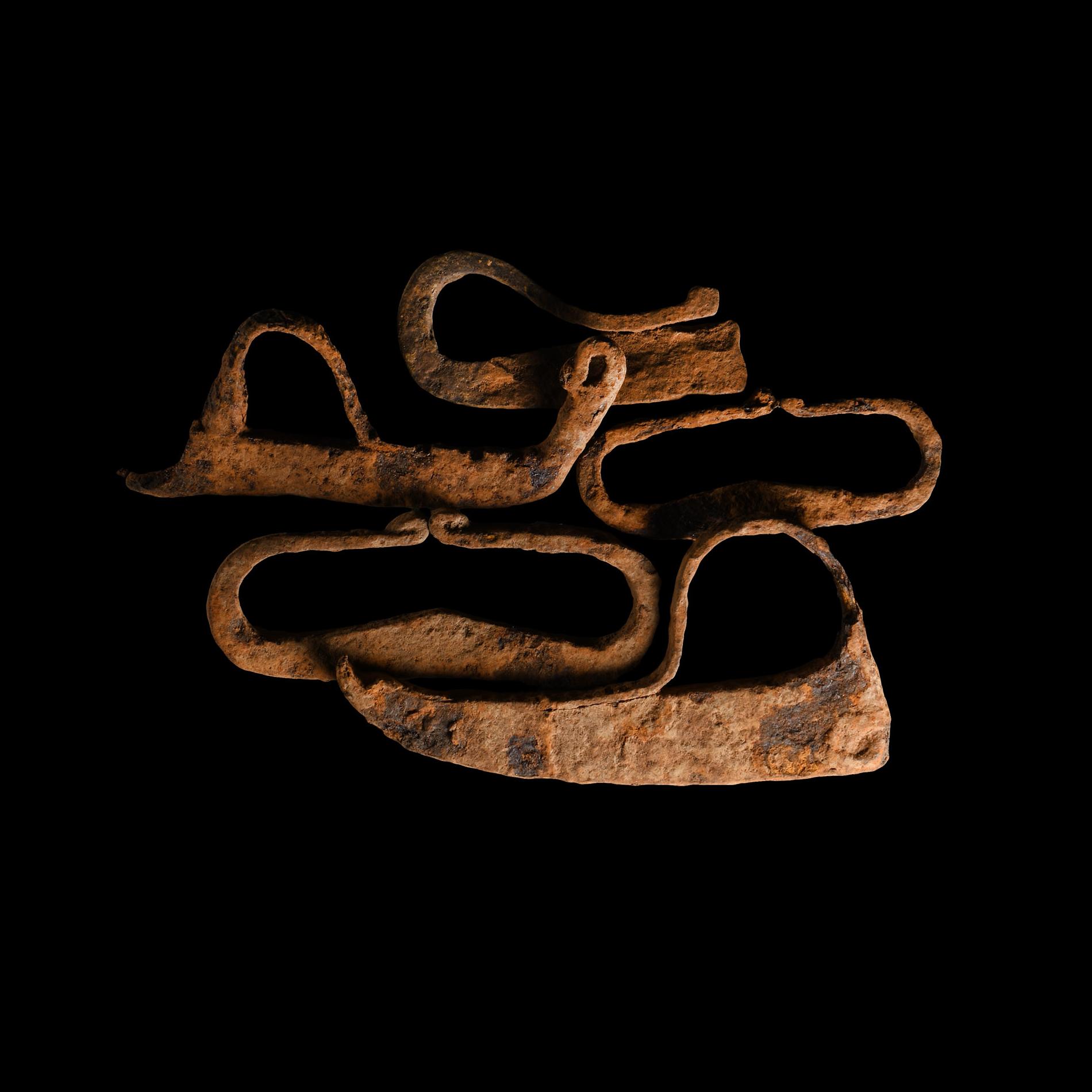 Medieval Iron Fire Starter Group