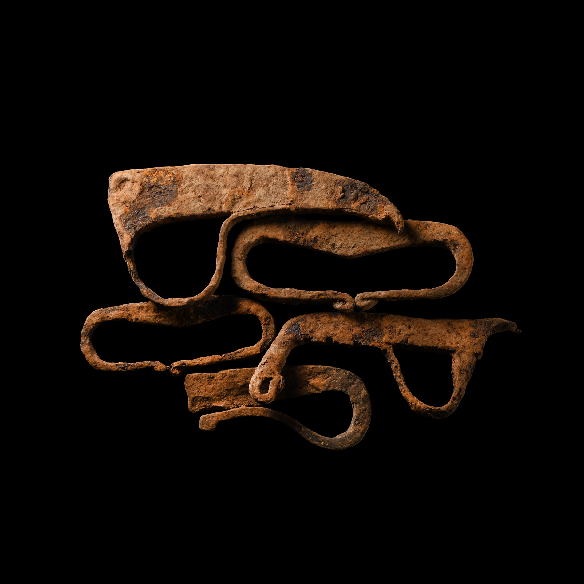 Medieval Iron Fire Starter Group