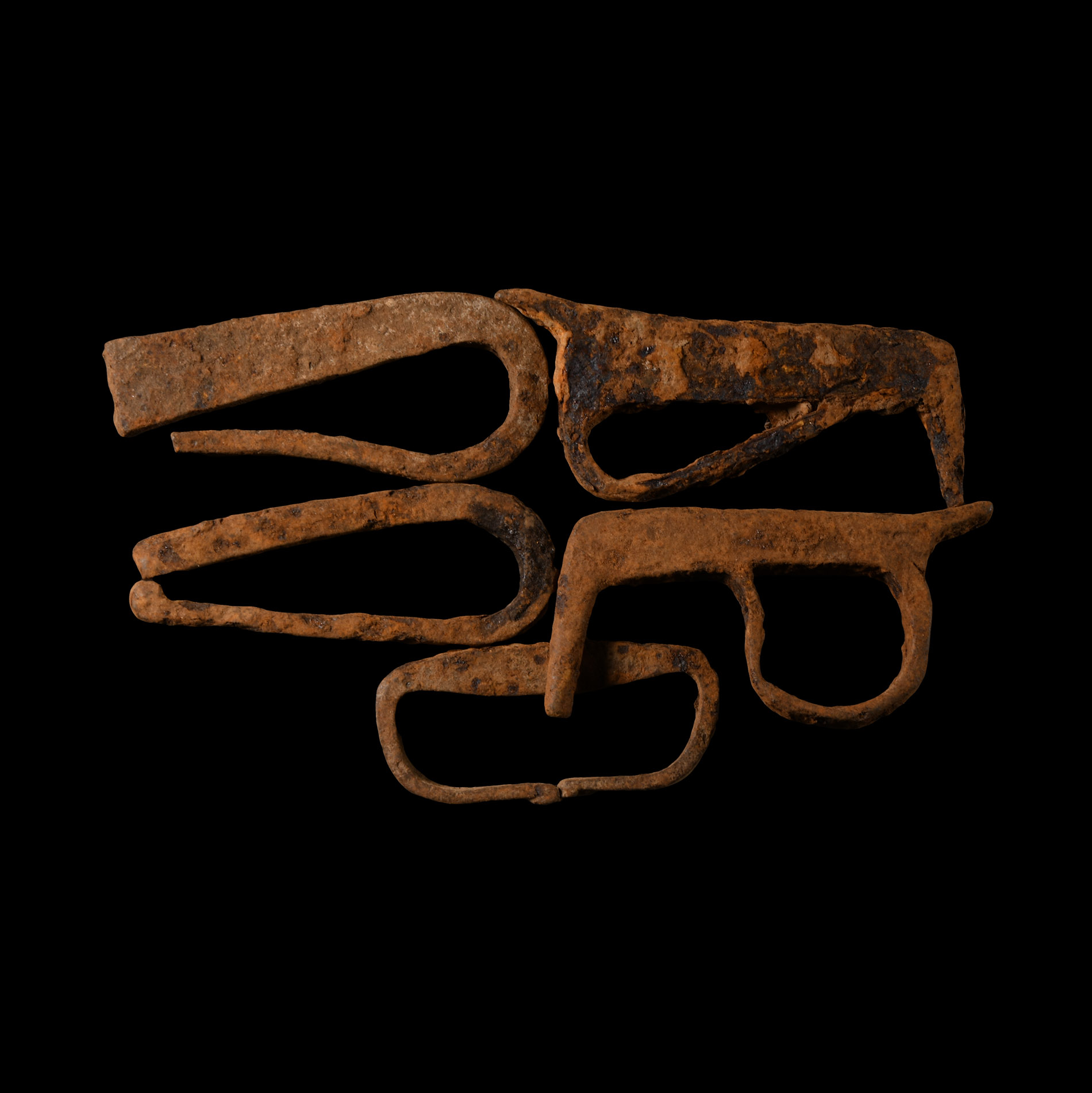 Medieval Iron Fire Starter Group