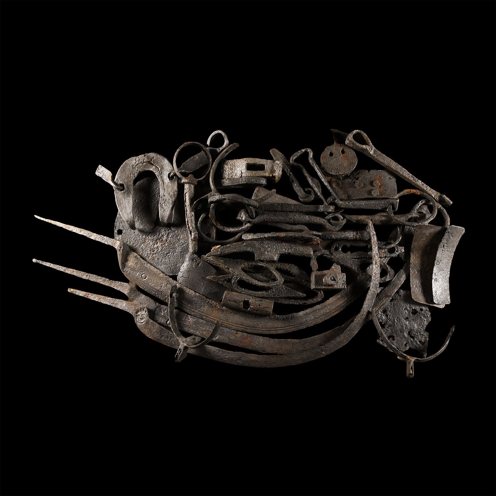 Medieval Iron Artefact Group