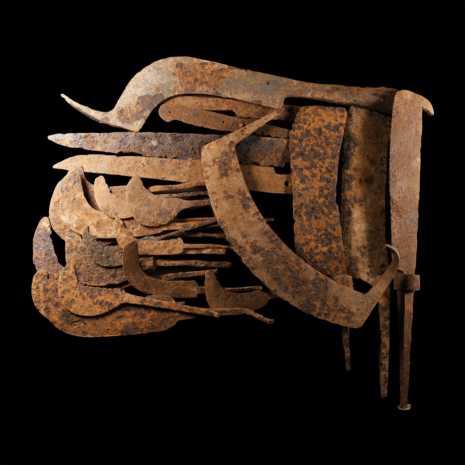 Medieval Iron Artefact Group