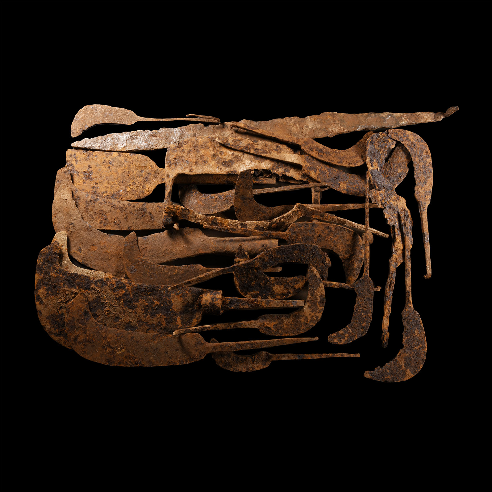 Medieval Iron Artefact Group