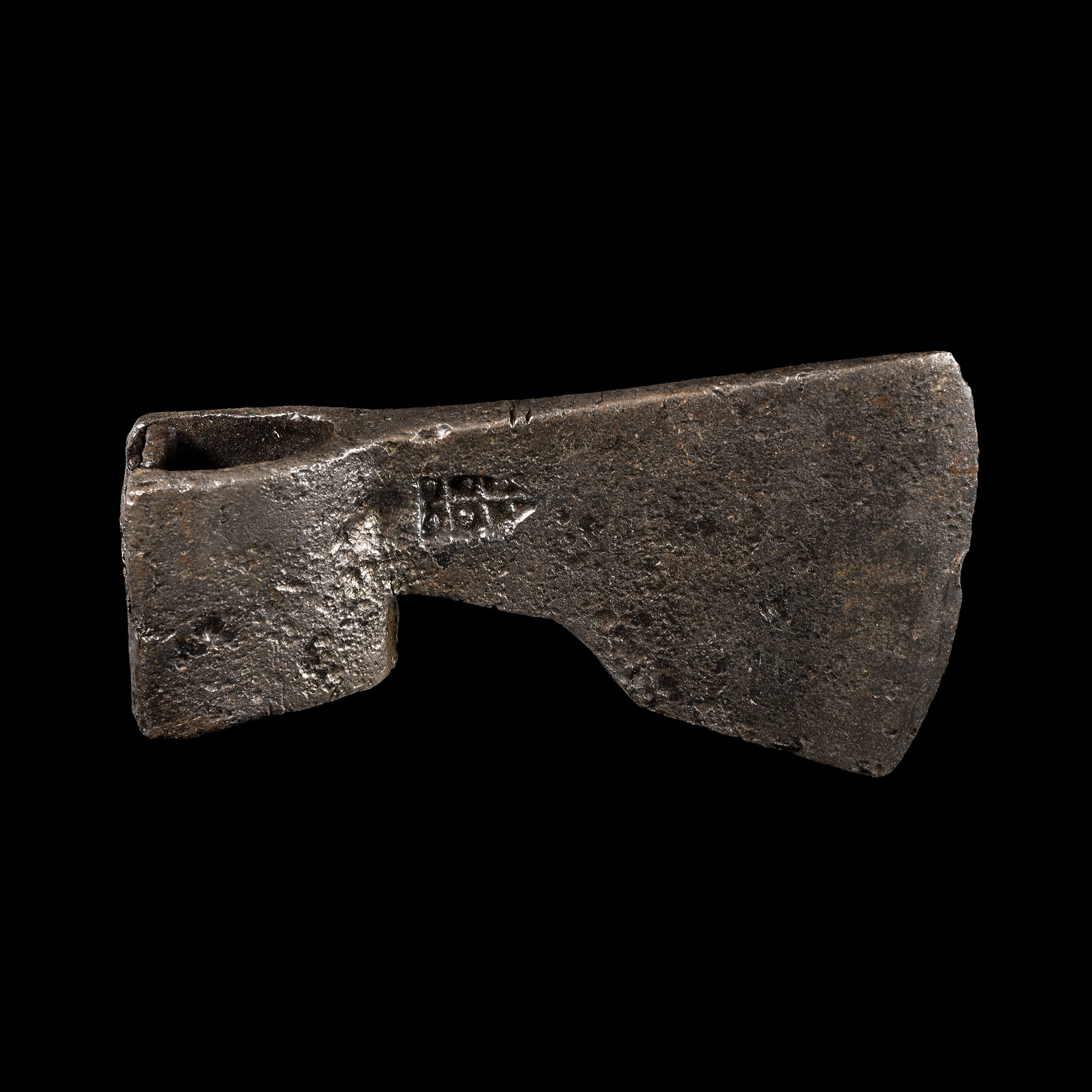 Medieval Iron Axehead