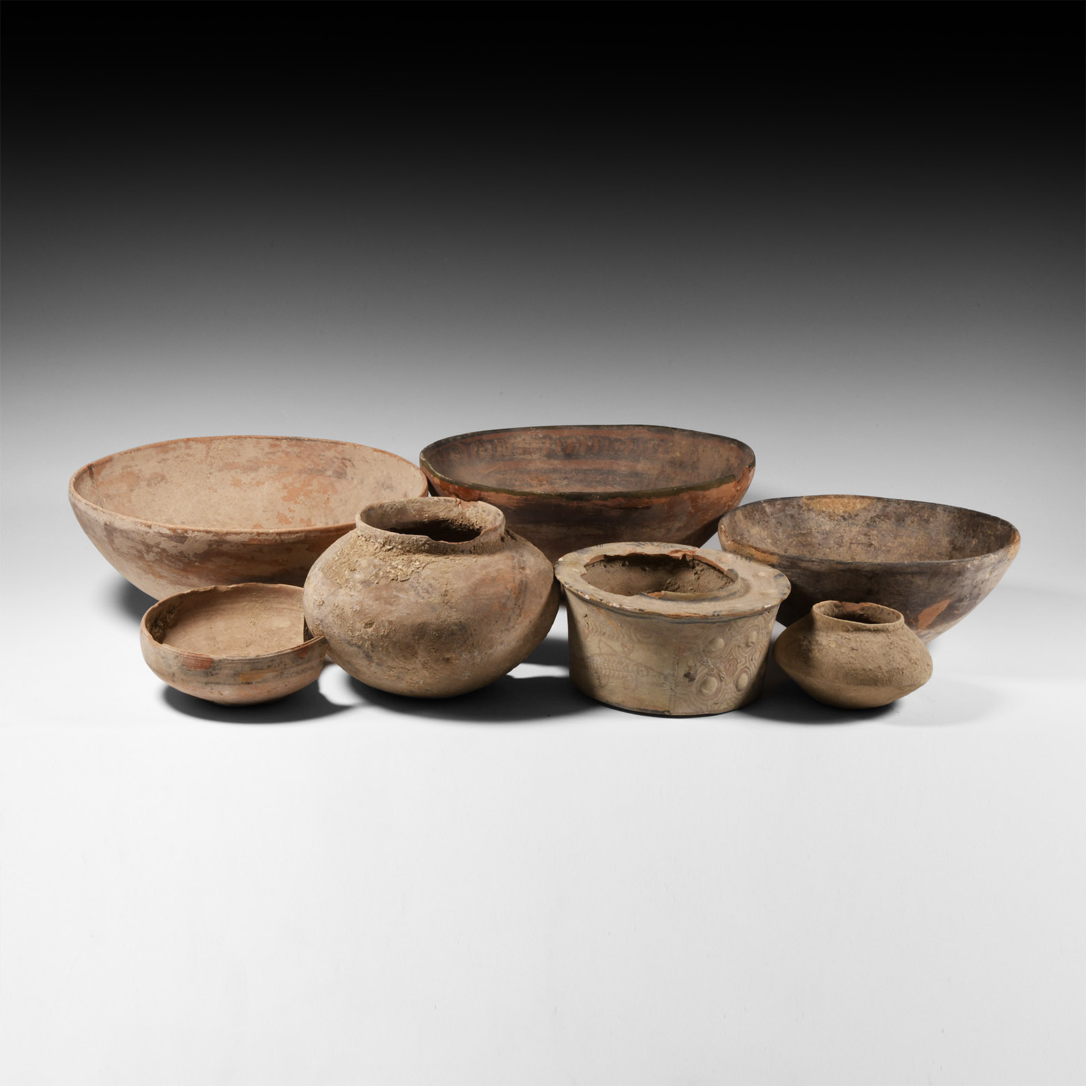Medieval Glazed Pottery Group