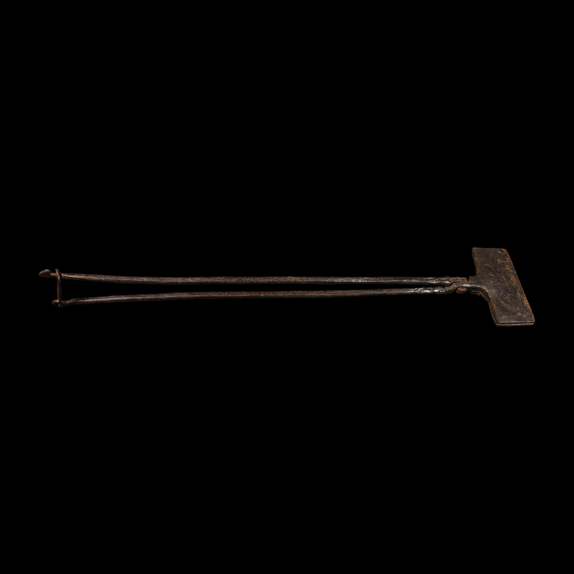 Post Medieval Iron Bread Stamp Scissors