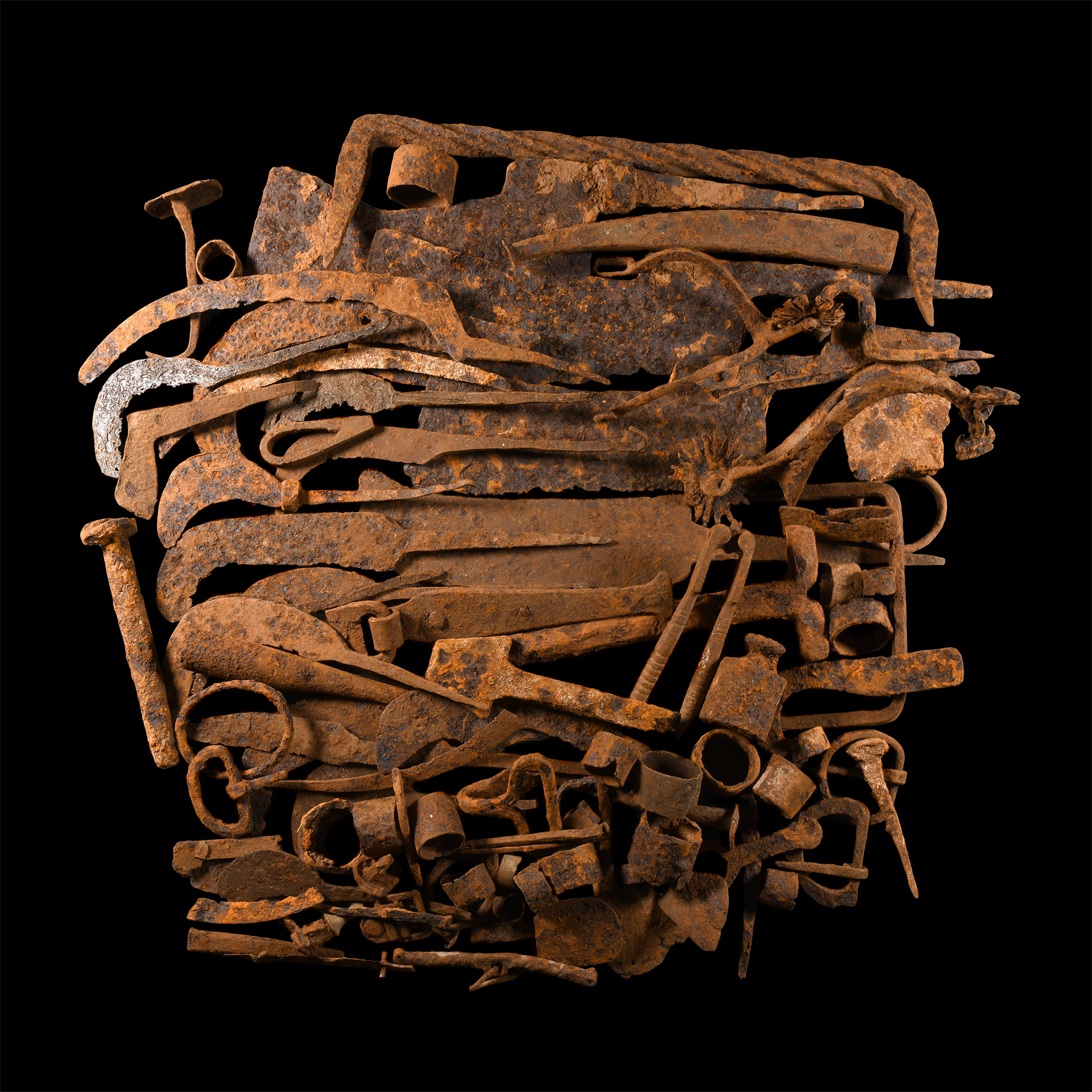 Medieval Iron Artefact Group