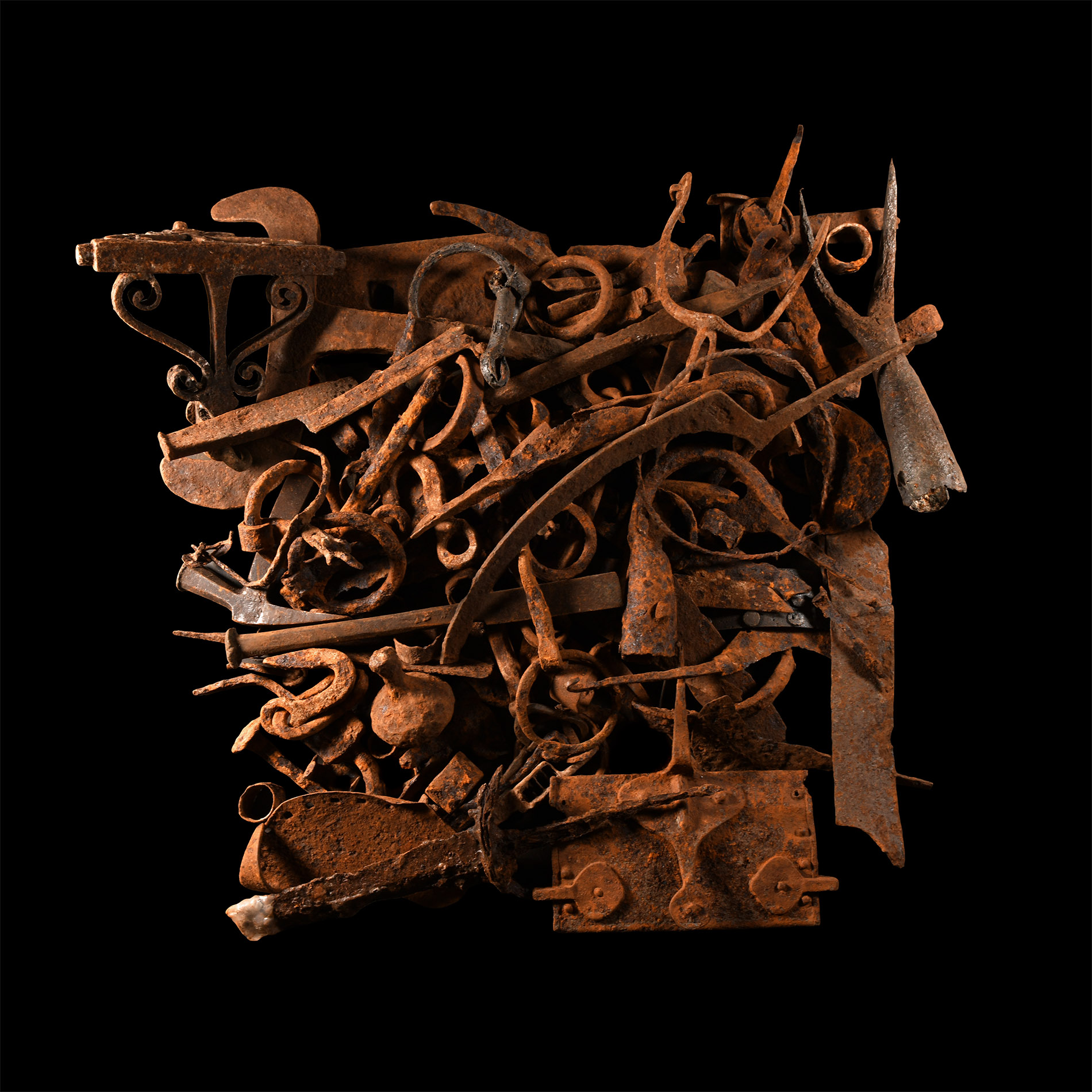 Medieval Iron Artefact Group