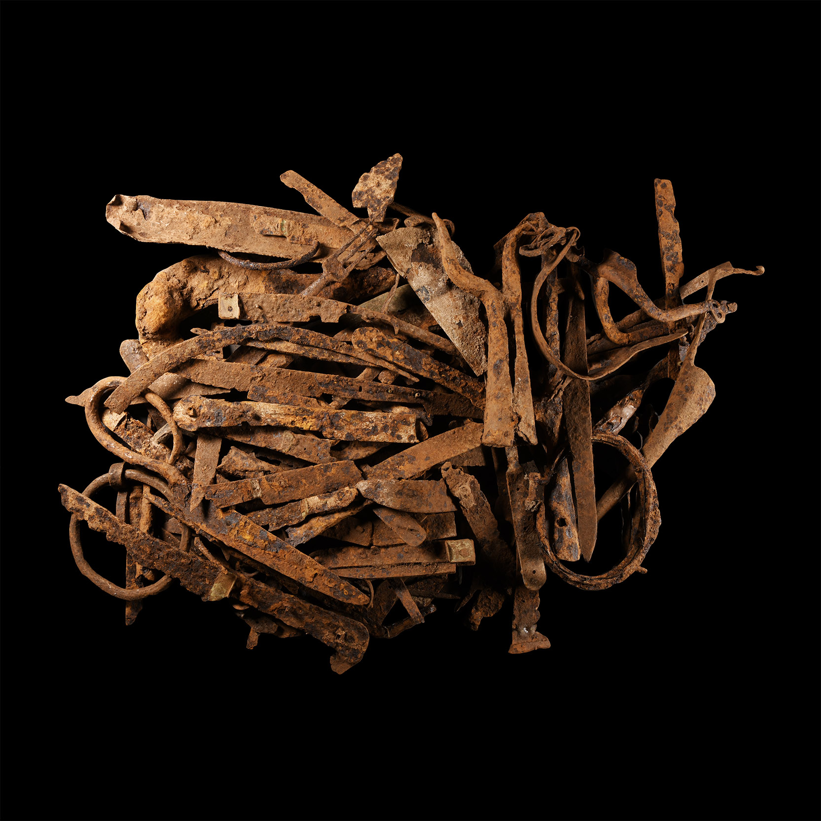 Medieval Iron Artefact Group