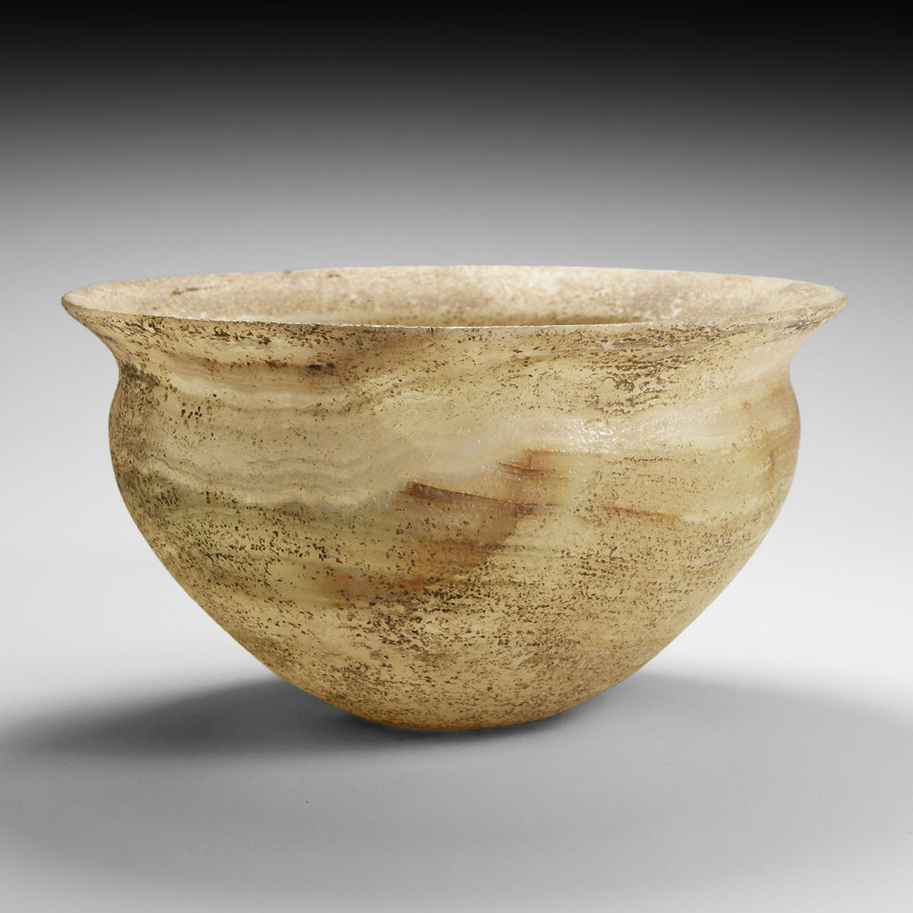 Western Asiatic Alabaster Vessel