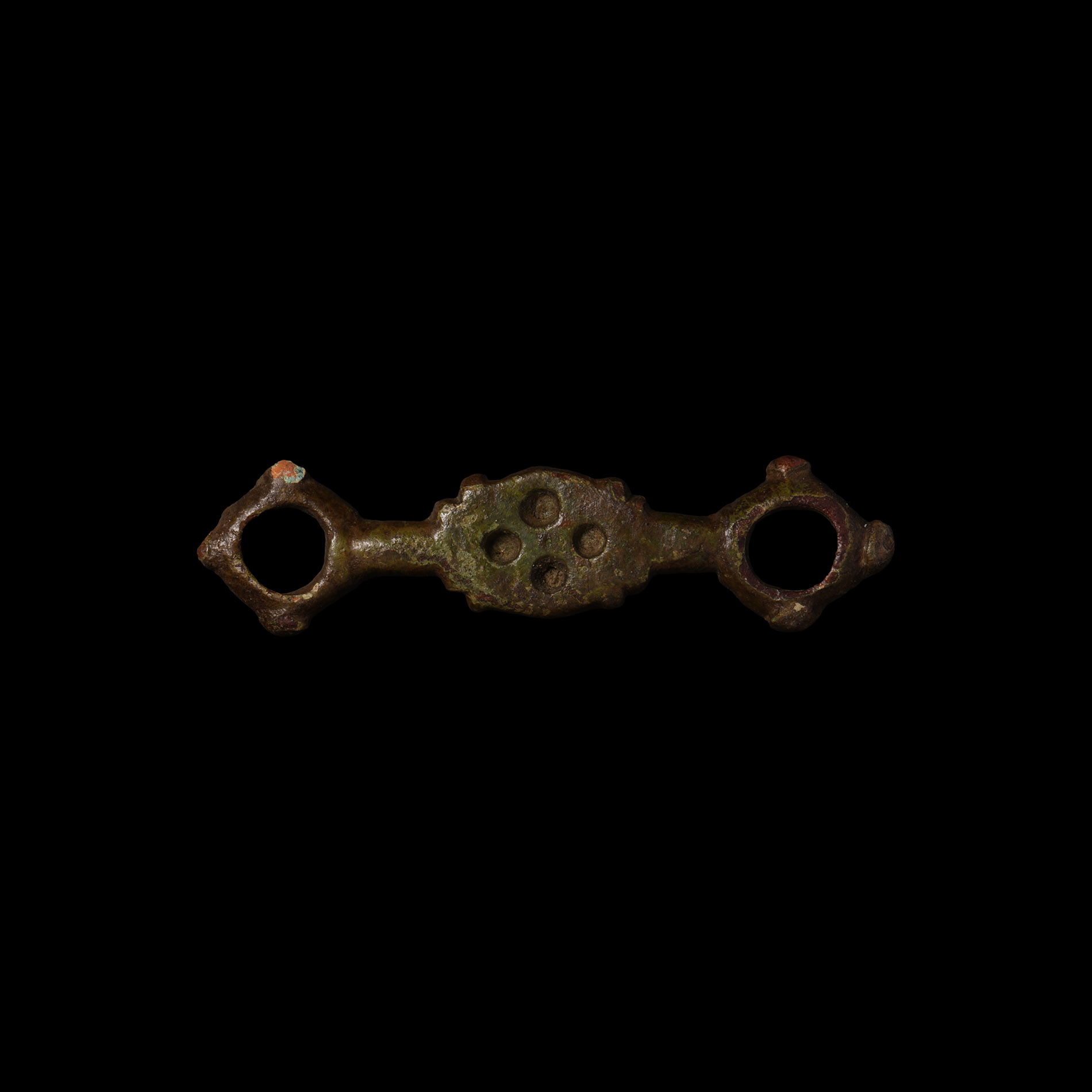 Viking Bronze Horse Harness Cheek Piece