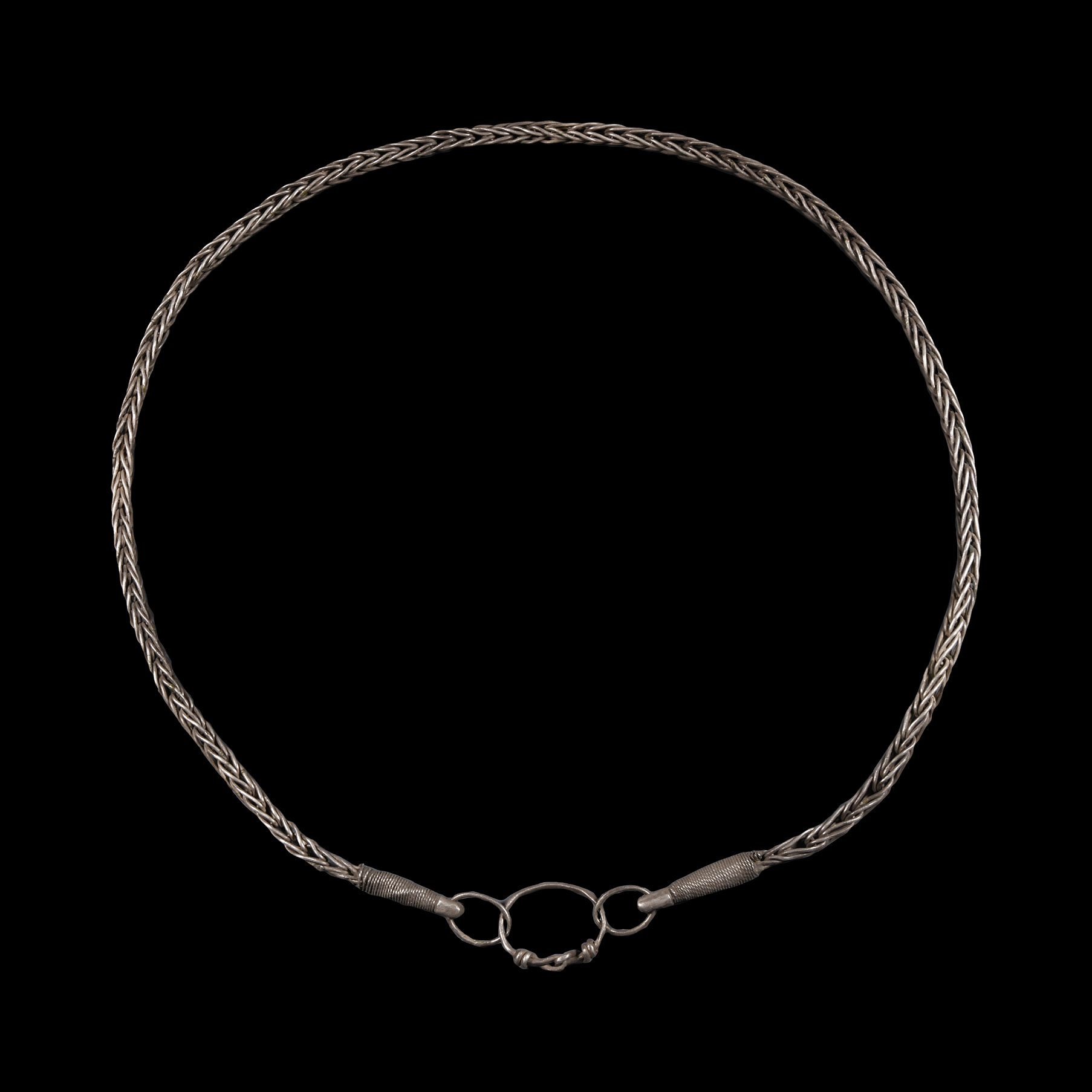 Viking Age Silver Chain Necklace