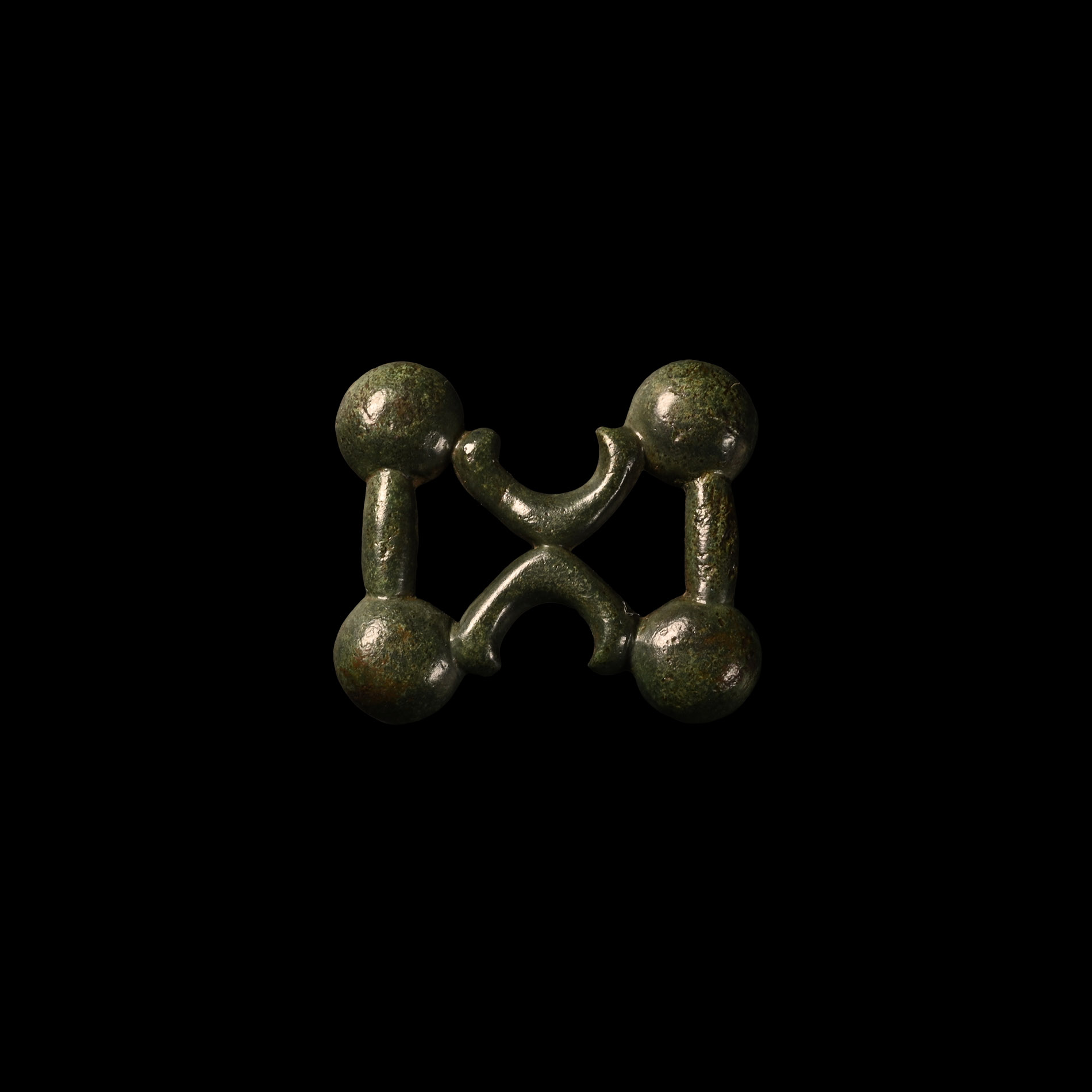 Iron Age British Iceni Bronze Celtic Strap Junction