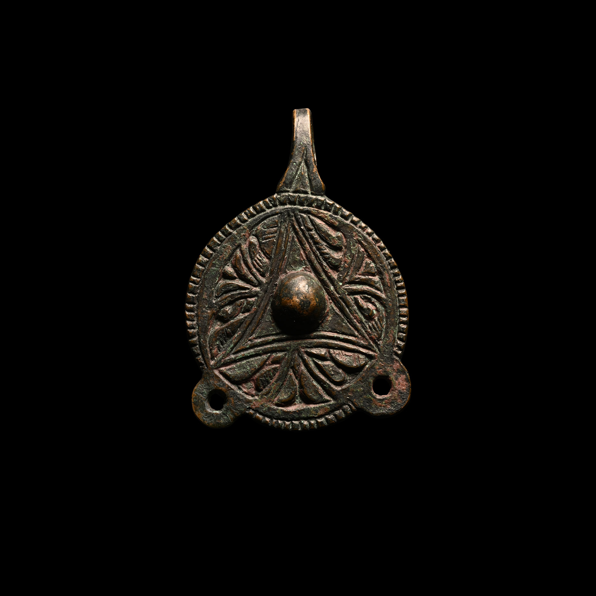 Anglo-Saxon Bronze Clothes Fastener
