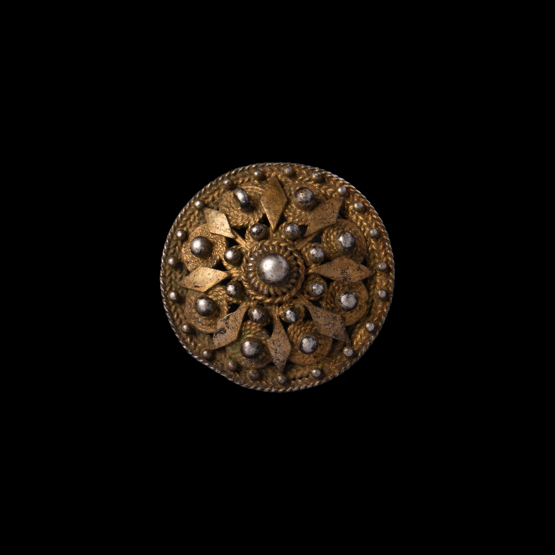 Tudor Period Silver Filigree Mount