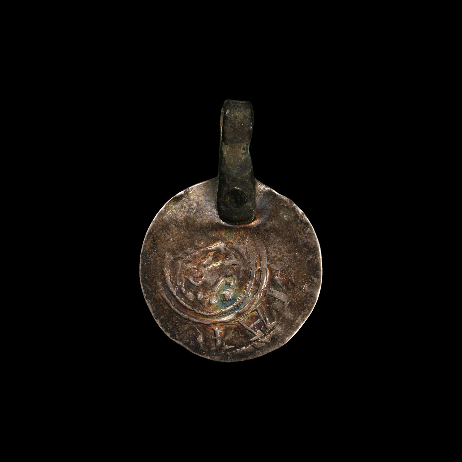 Viking Plundered Silver Coin Pendant