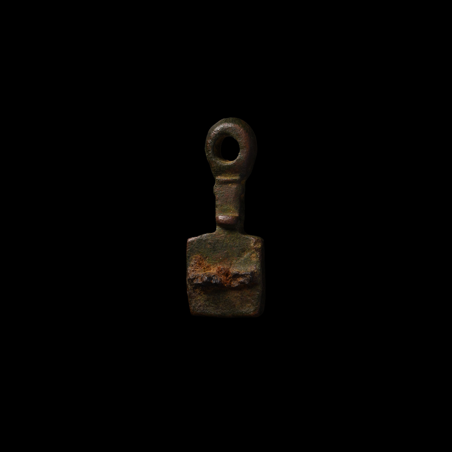 Viking Bronze Pendant with Beast Head