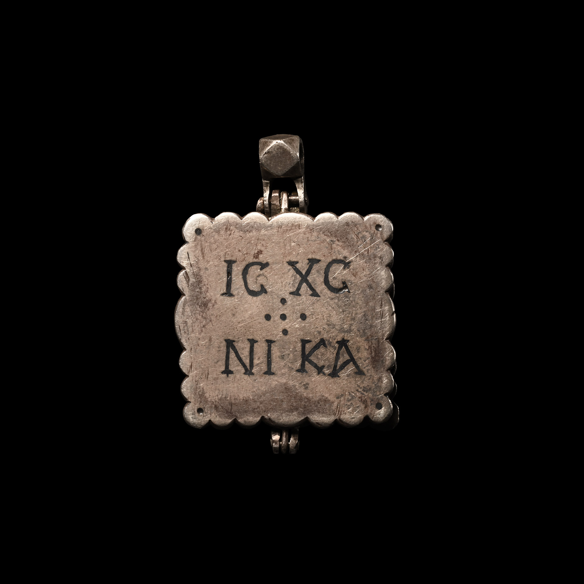 Silver Reliquary Pendant