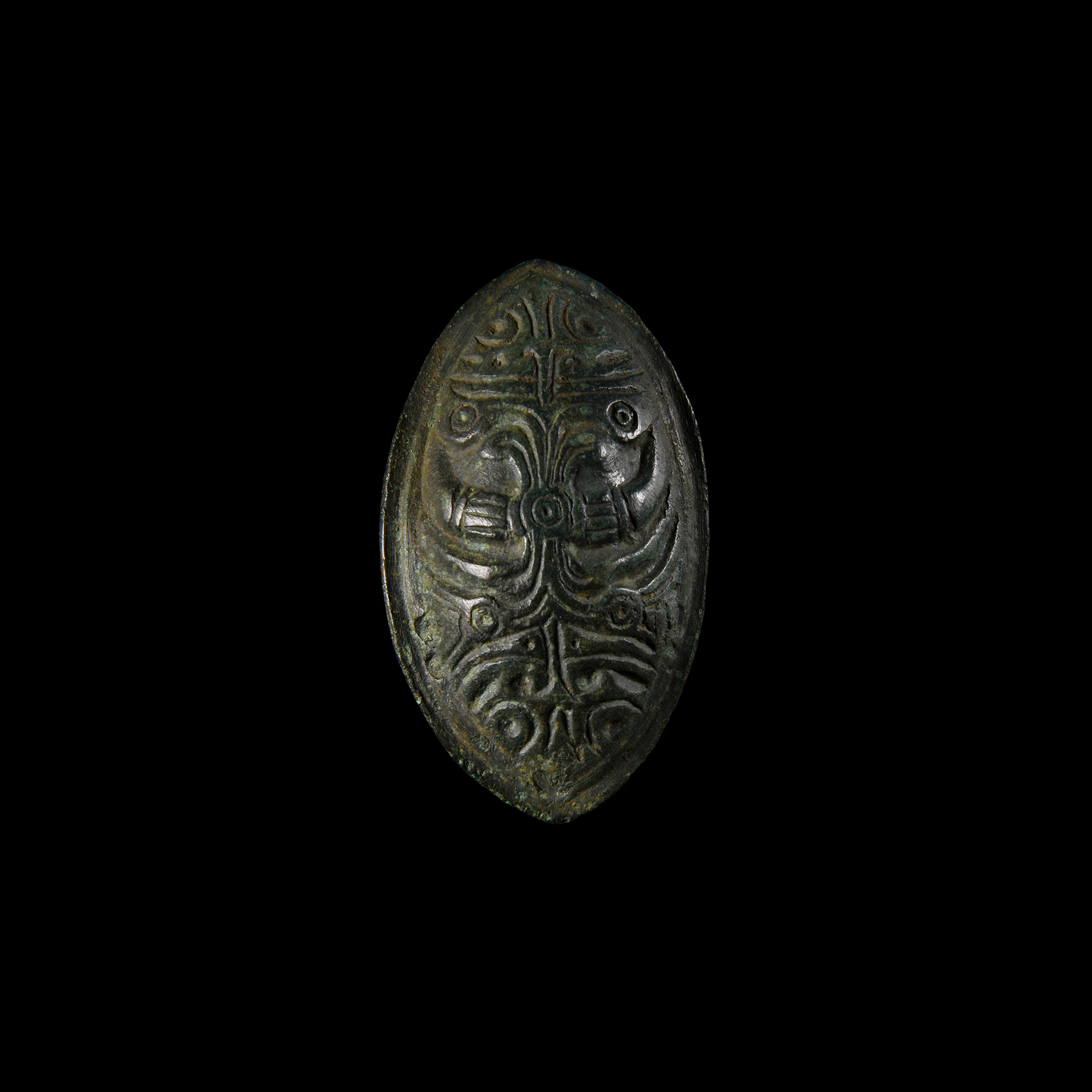 Viking Age Bronze Tortoise Brooch