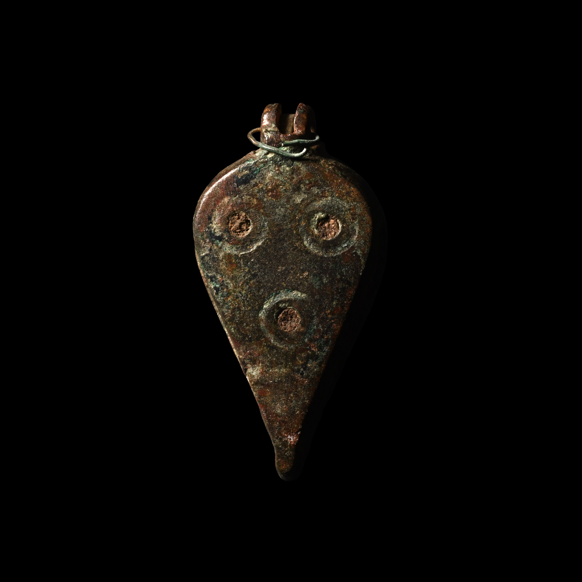 Roman Bronze Seal Box with Phallus