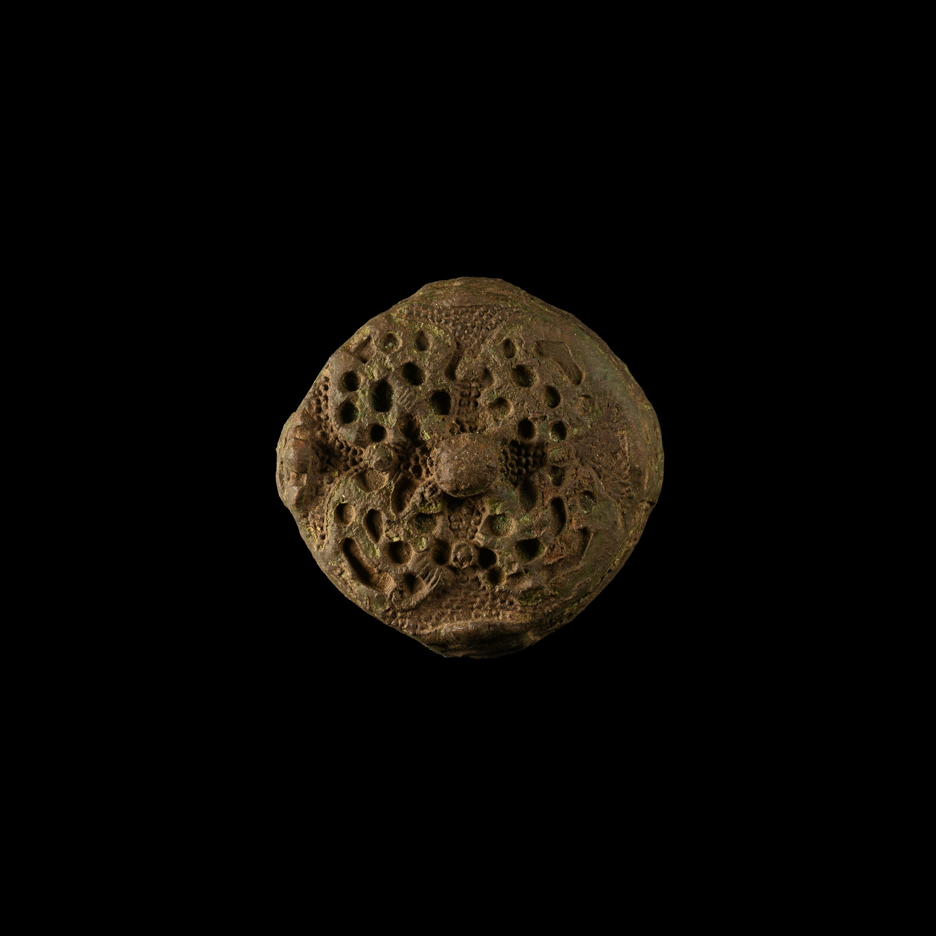 Scandinavian Viking Bronze Box Brooch