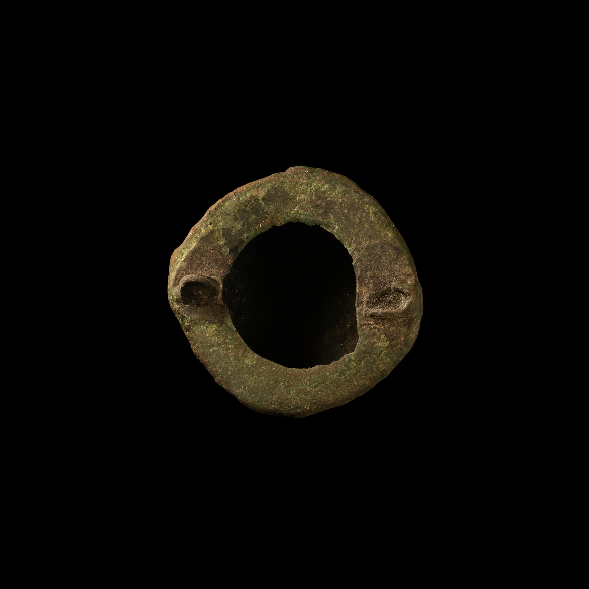 Scandinavian Viking Bronze Box Brooch