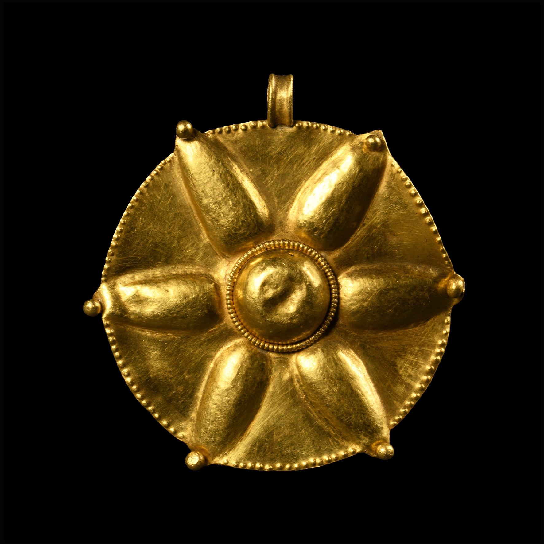 Gold Roman Style Pendant